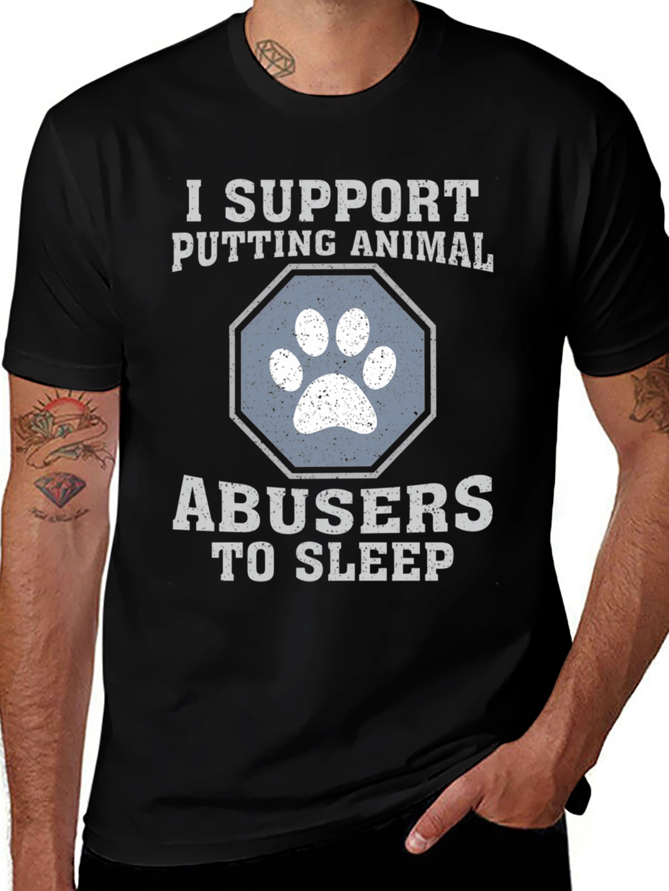 Animal Rights Graphic T-Shirt