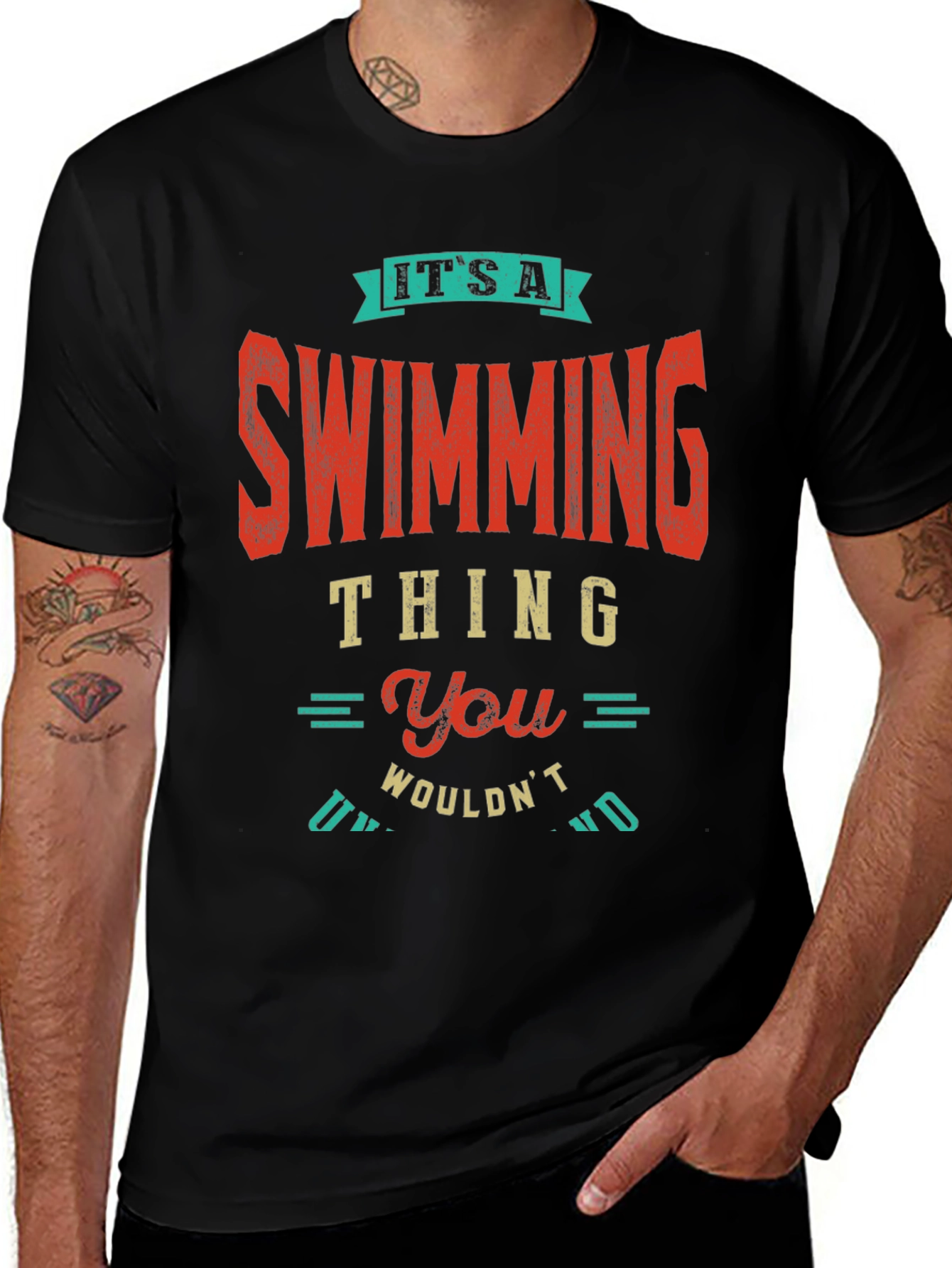 Variant 20 of It's A Swimming Thing T-Shirt
