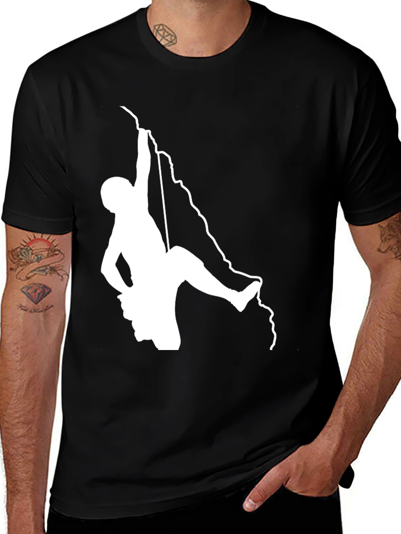Variant 5 of Black Rock Climbing T-Shirt