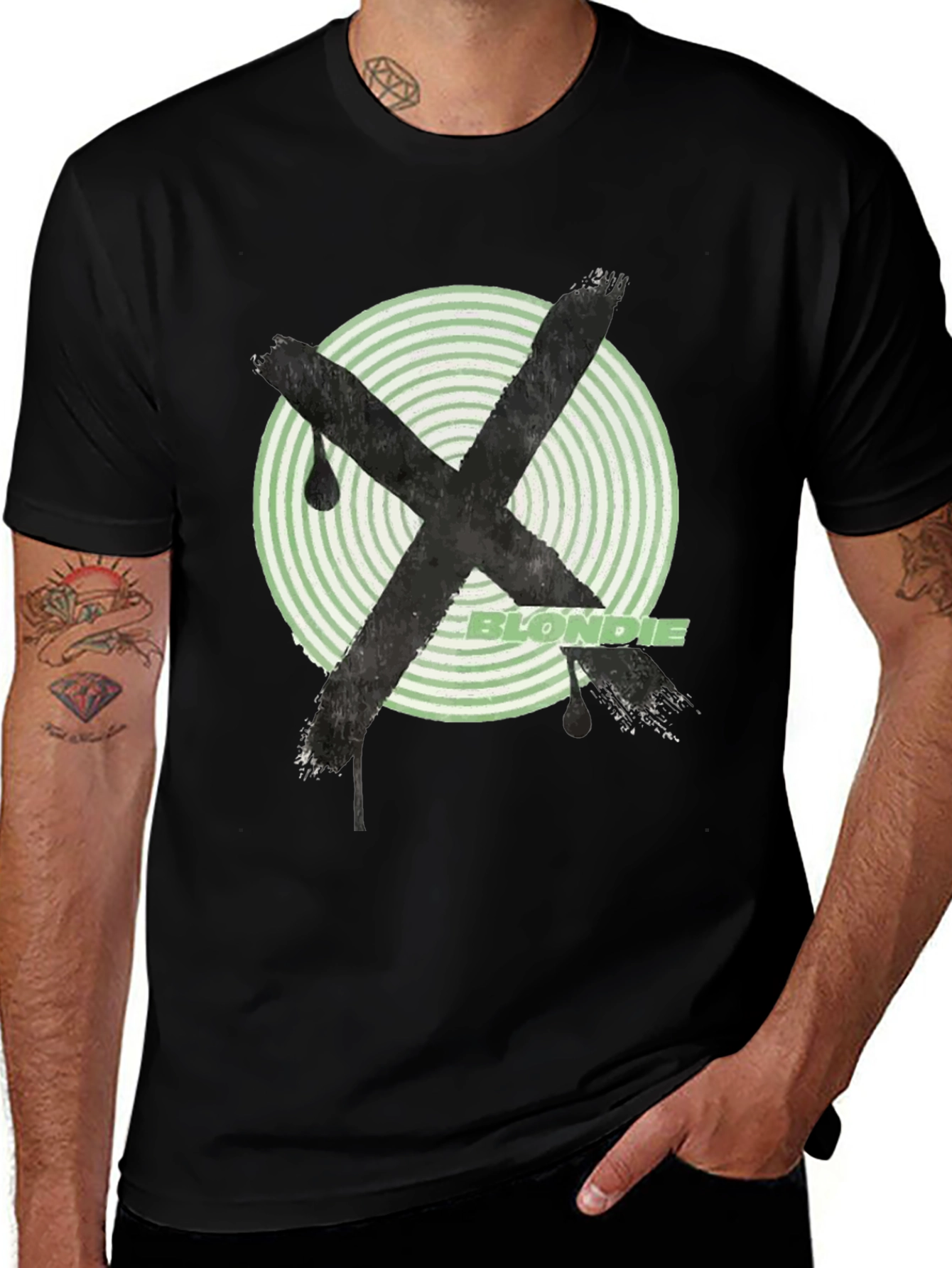 Blondie X T-Shirt - Classic Band Tee