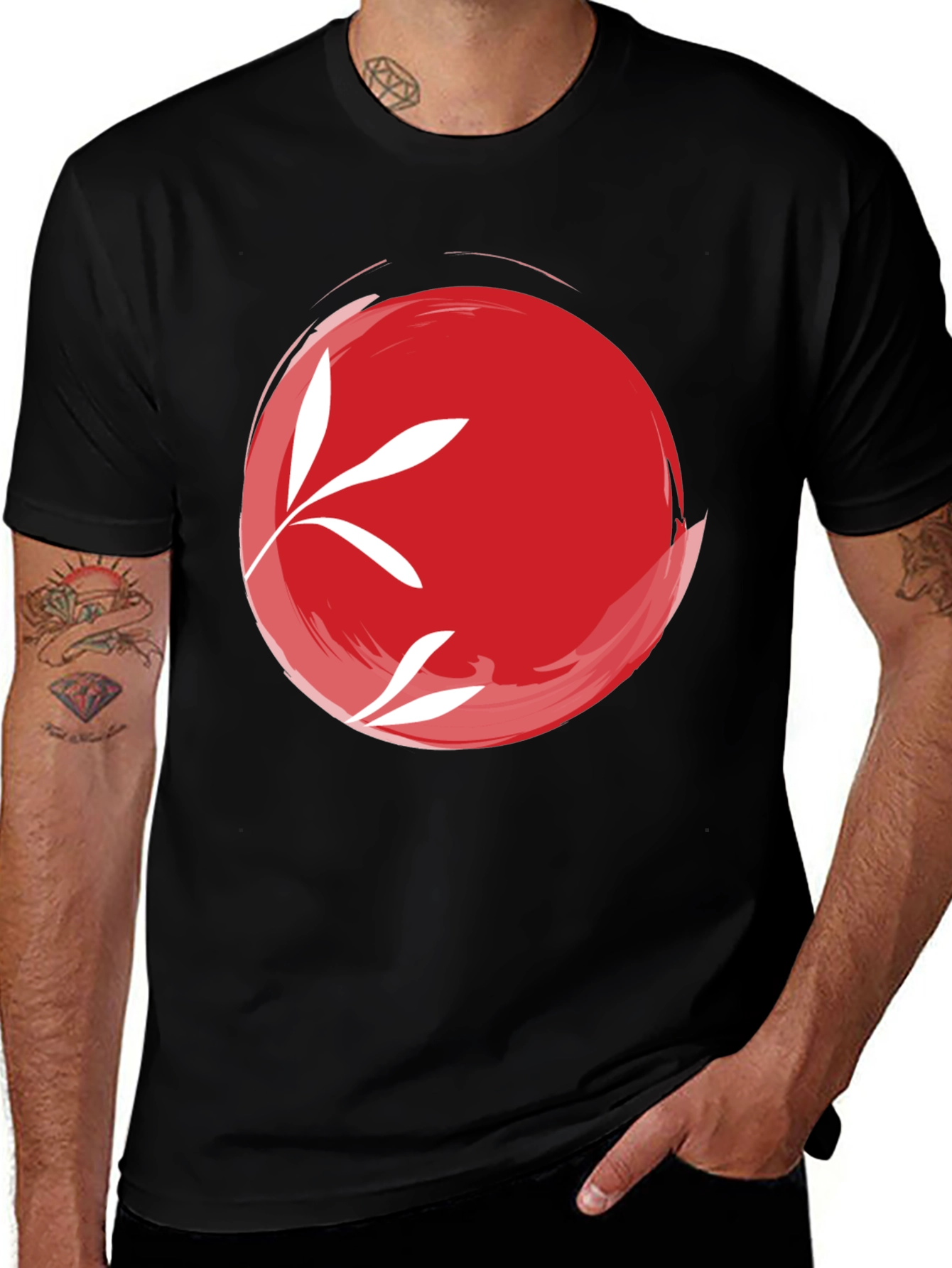Variant 17 of Zen Circle Graphic Tee