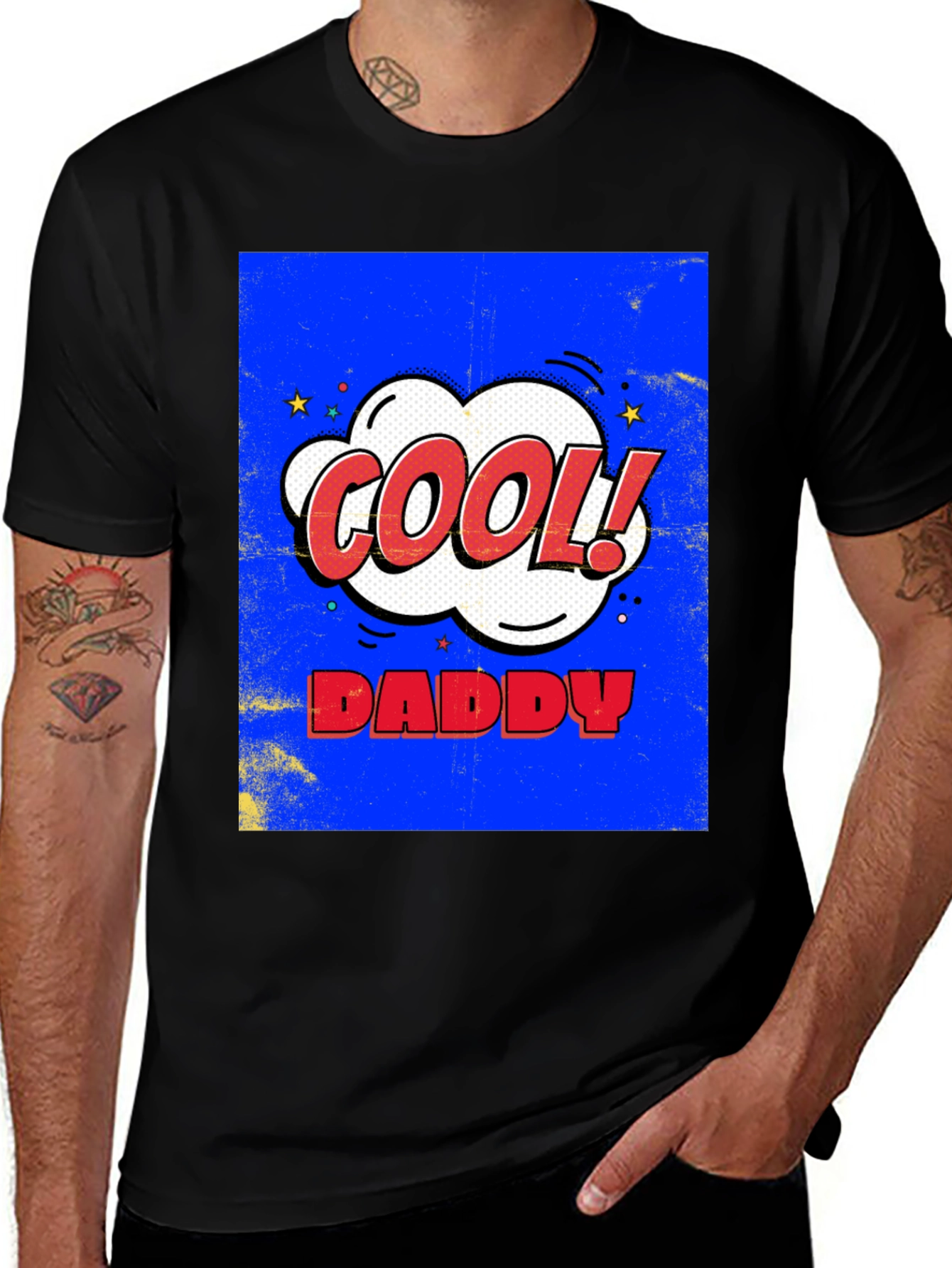 Variant 13 of Cool Daddy Graphic T-Shirt