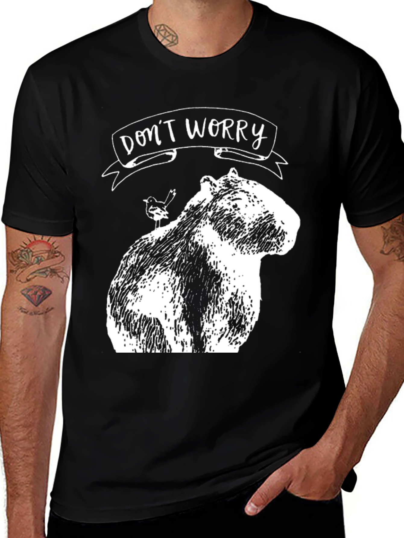 Variant 10 of Don't Worry Capybara T-Shirt
