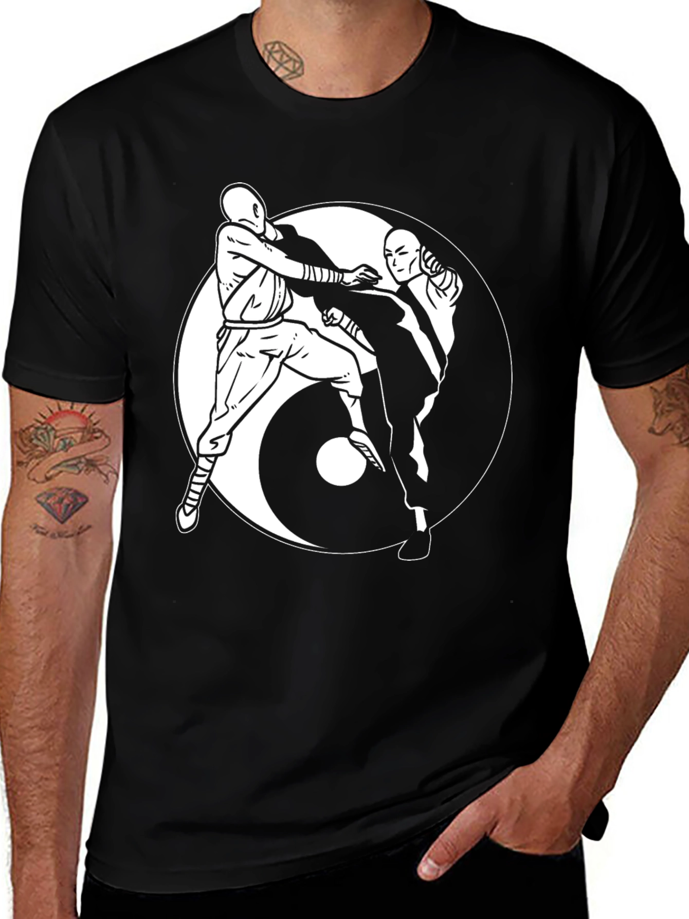 Variant 26 of Yin Yang Martial Arts T-Shirt