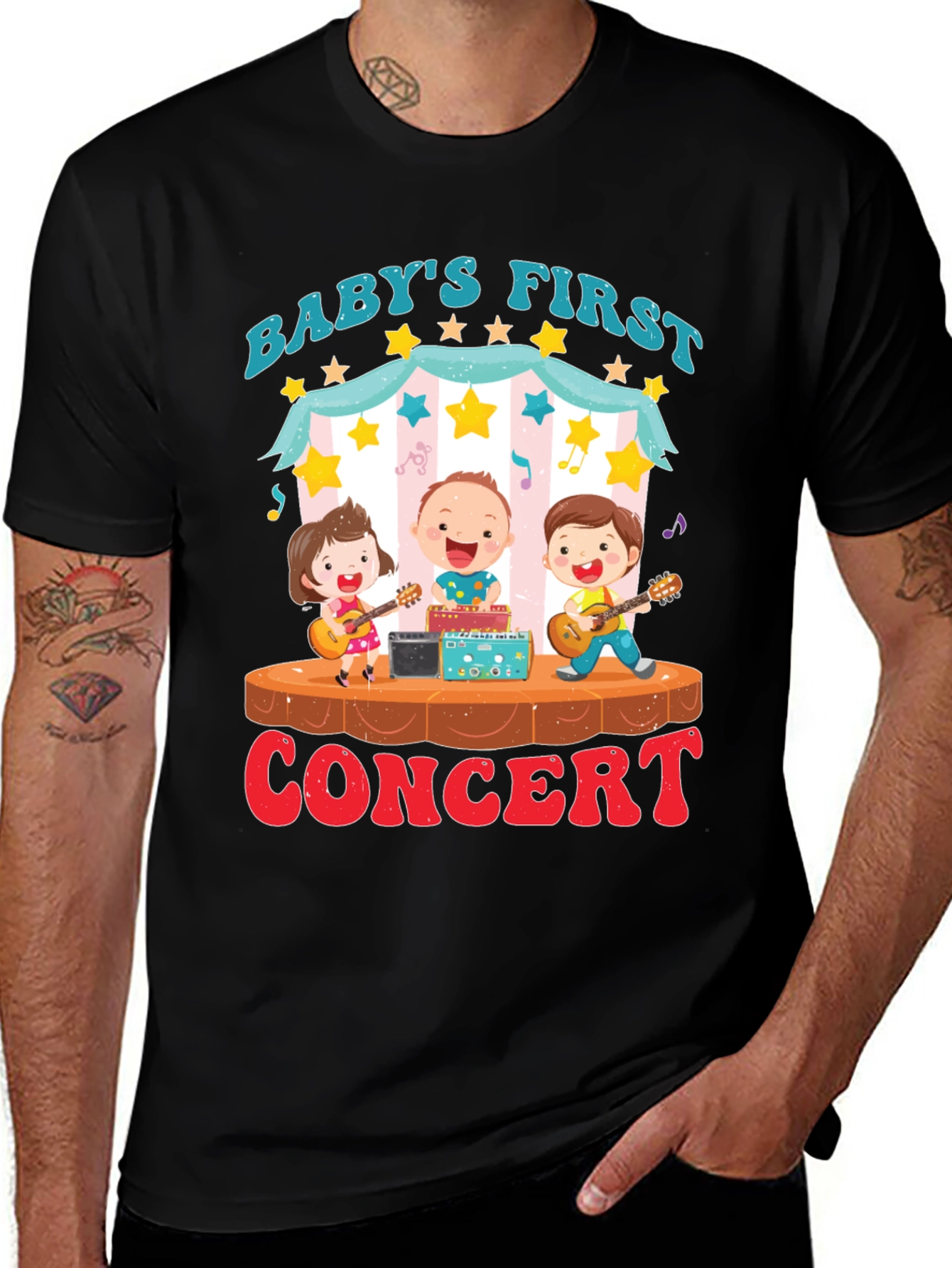 Variant 29 of Baby's First Concert Graphic Tee