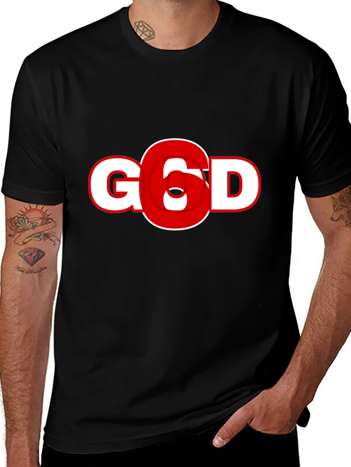 Variant 24 of GCD Graphic Tee - Black