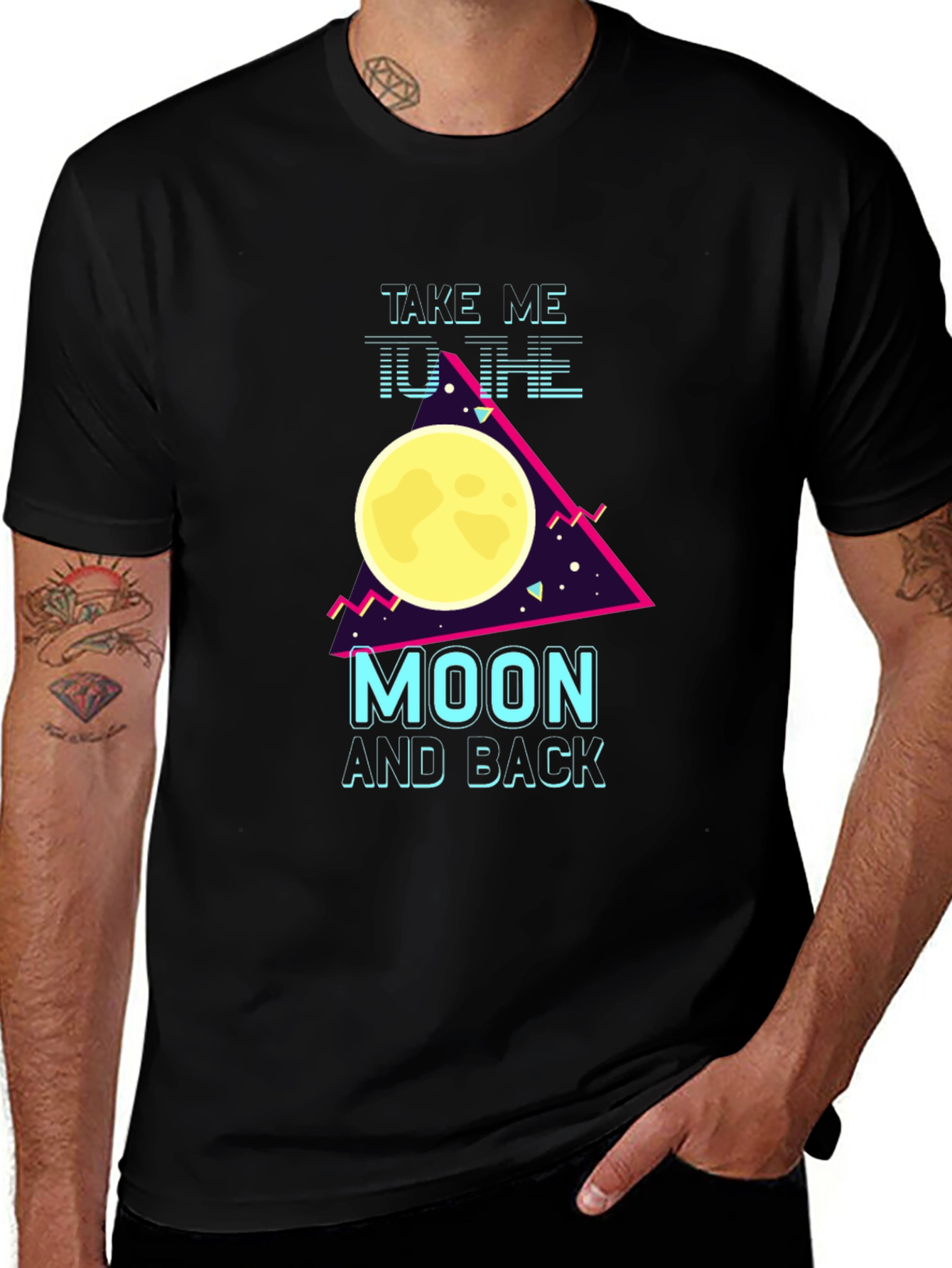 Variant 20 of Take Me To The Moon Graphic T-Shirt