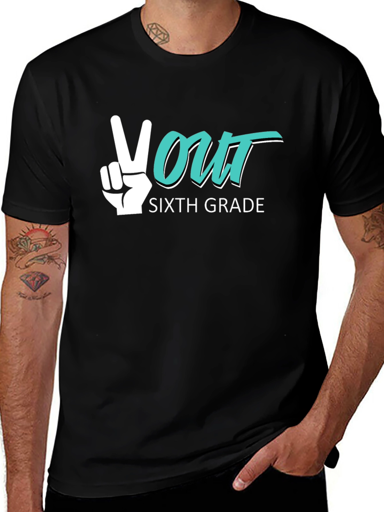 Variant 8 of Sixth Grade Out T-Shirt