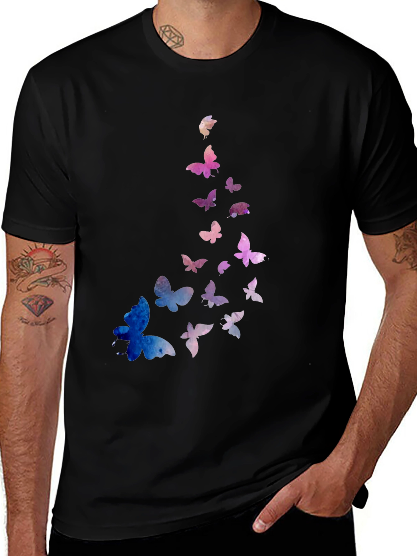 Variant 8 of Butterfly Graphic Men's Tee