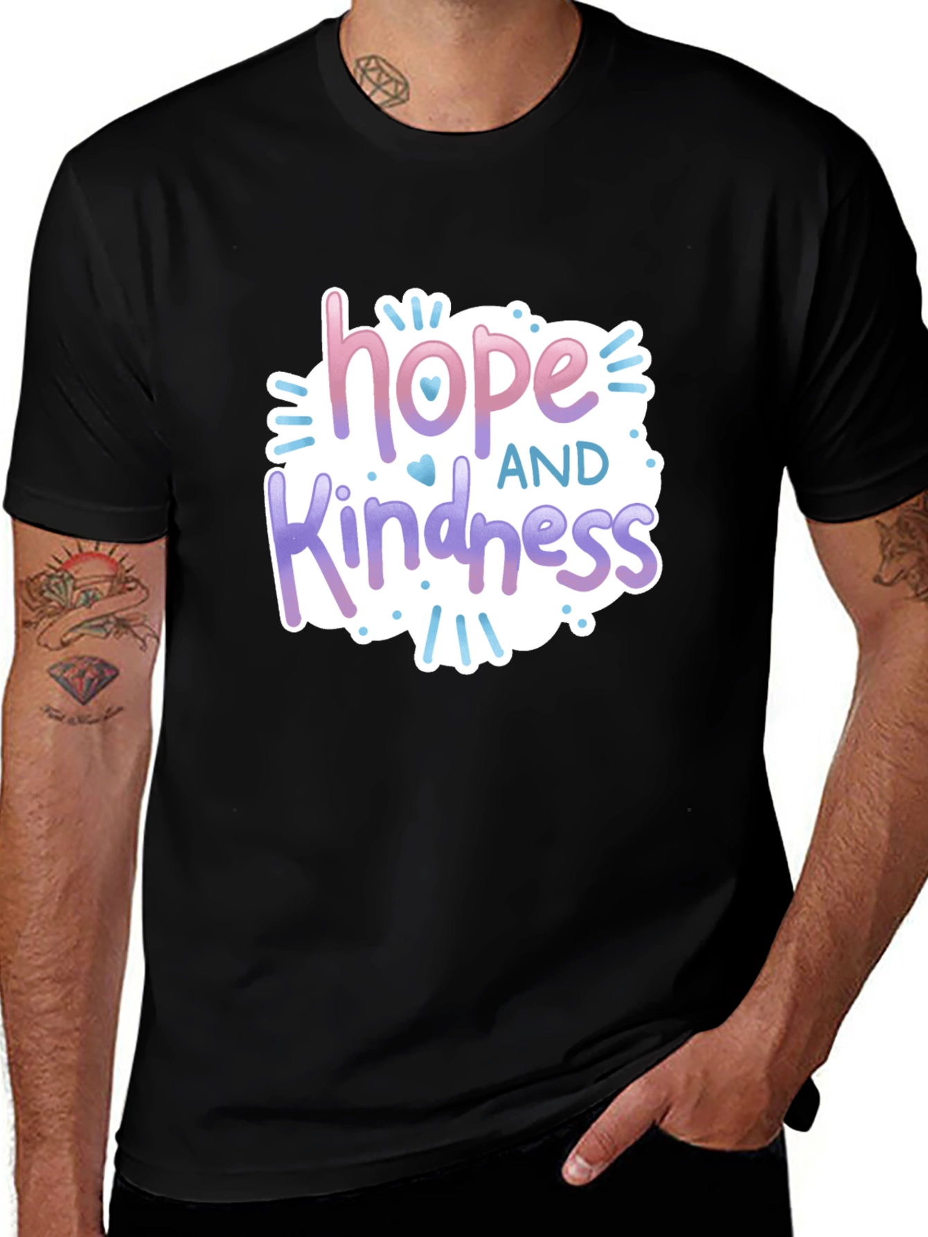 Variant 4 of Hope and Kindness Graphic Tee