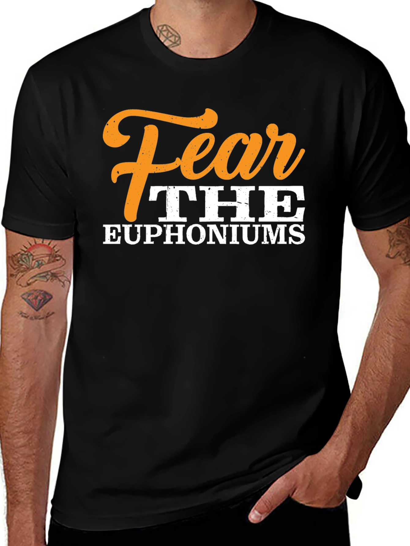 Variant 23 of Fear the Euphoniums Black T-Shirt