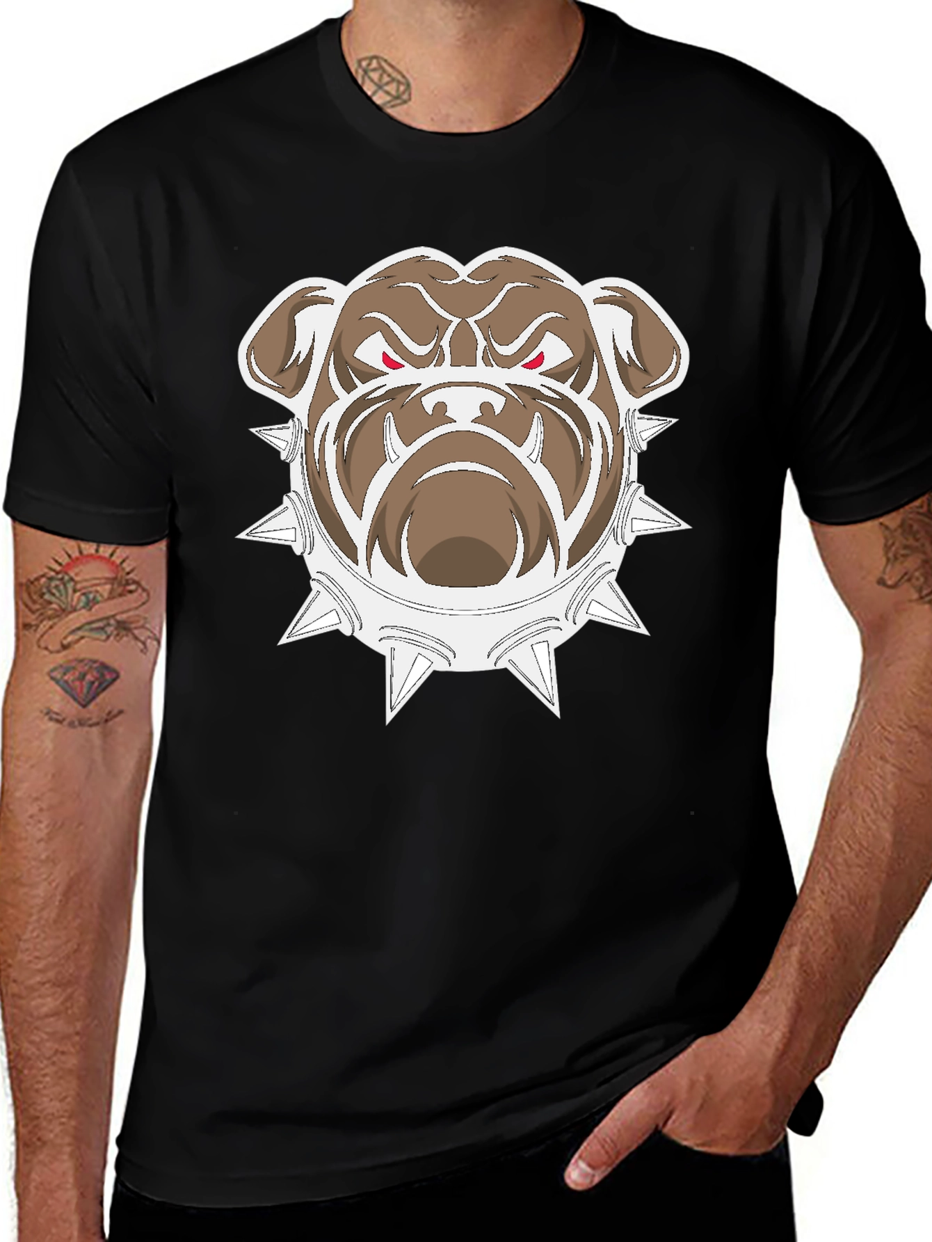Variant 8 of Graphic Bulldog T-Shirt
