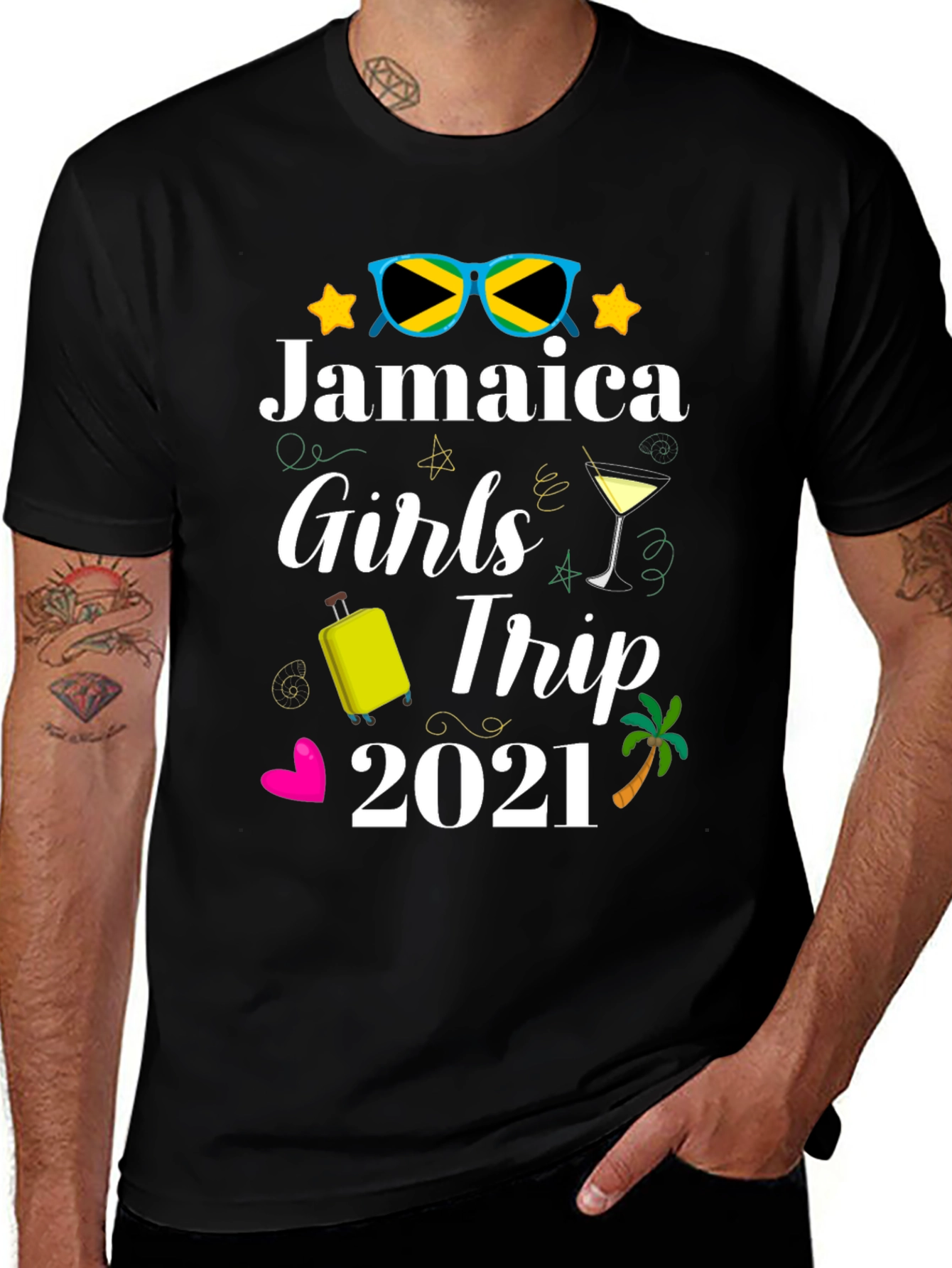Jamaica Girls Trip 2021 T-Shirt