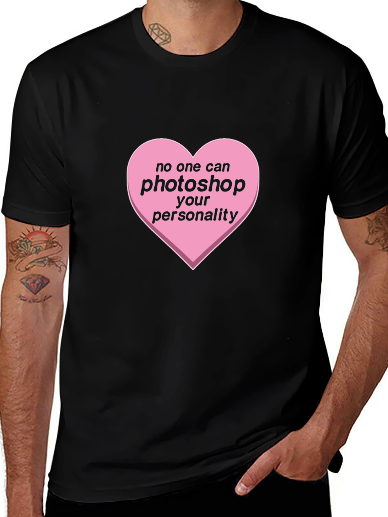 No One Can Photoshop Your Personality T-Shirt