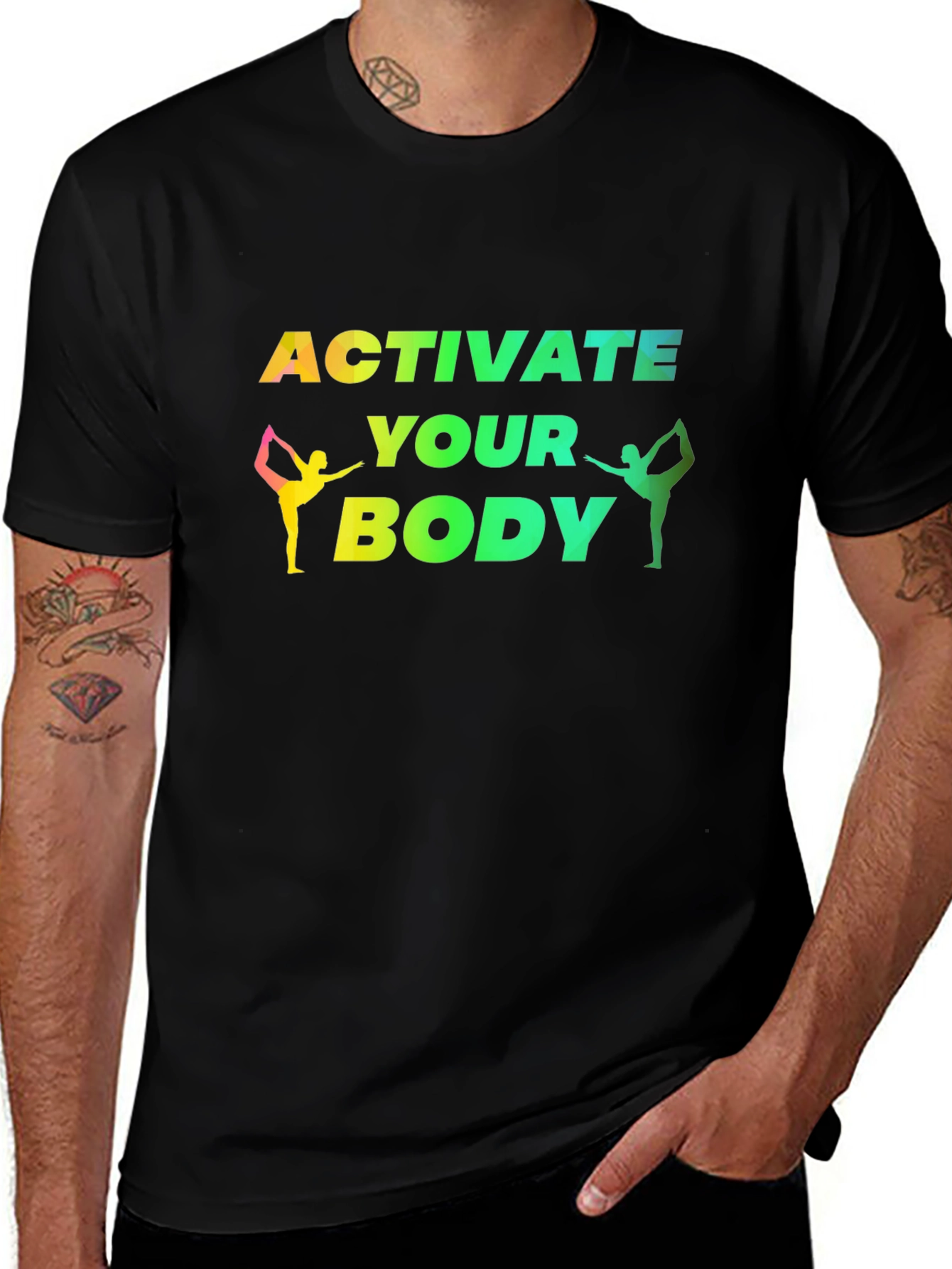 Variant 29 of Activate Your Body Graphic T-Shirt
