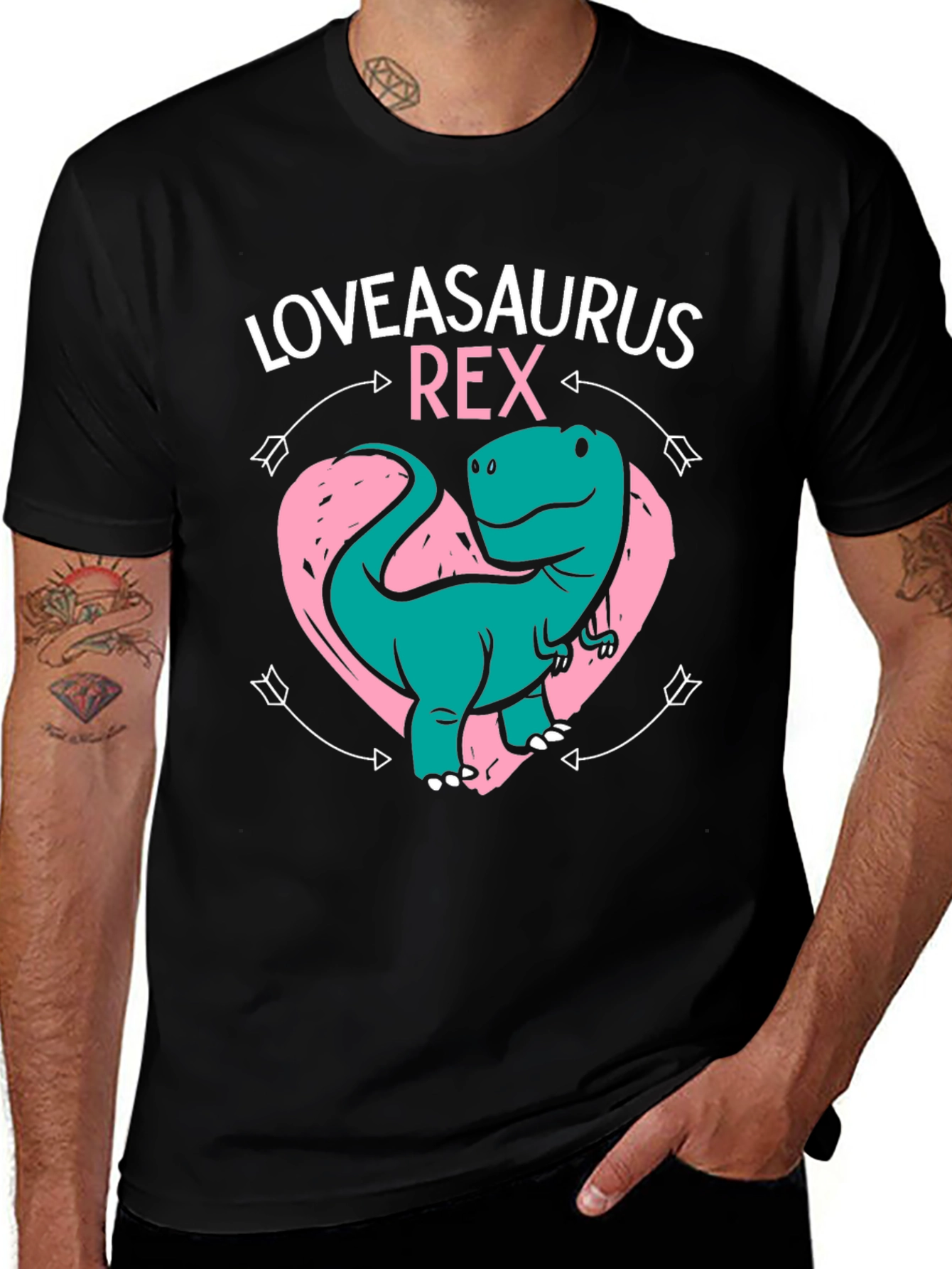 Loveasaurus Rex T-Shirt, Valentine's Day Gift
