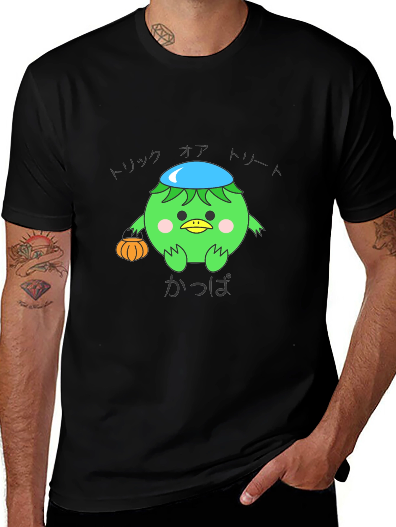 Variant 27 of Kappa Trick or Treat Black T-Shirt