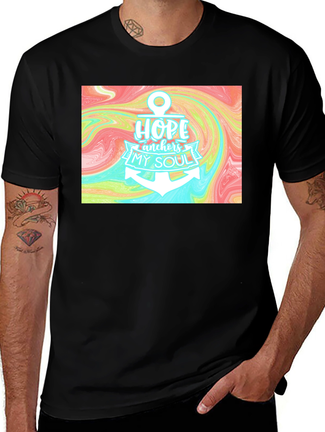 Variant 23 of Hope Anchor Graphic Tee