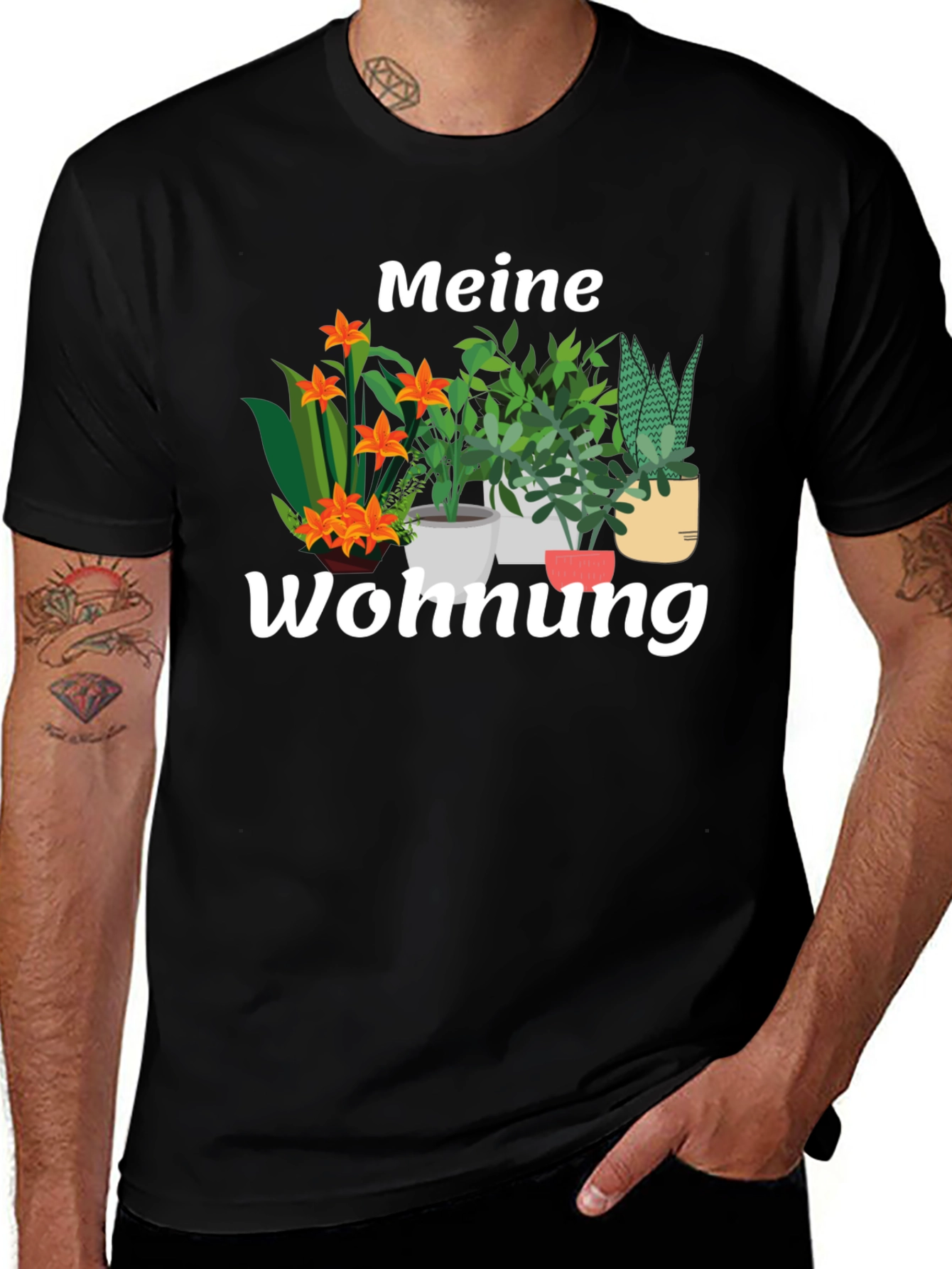 Meine Wohnung Graphic Tee - Houseplant Lover Shirt