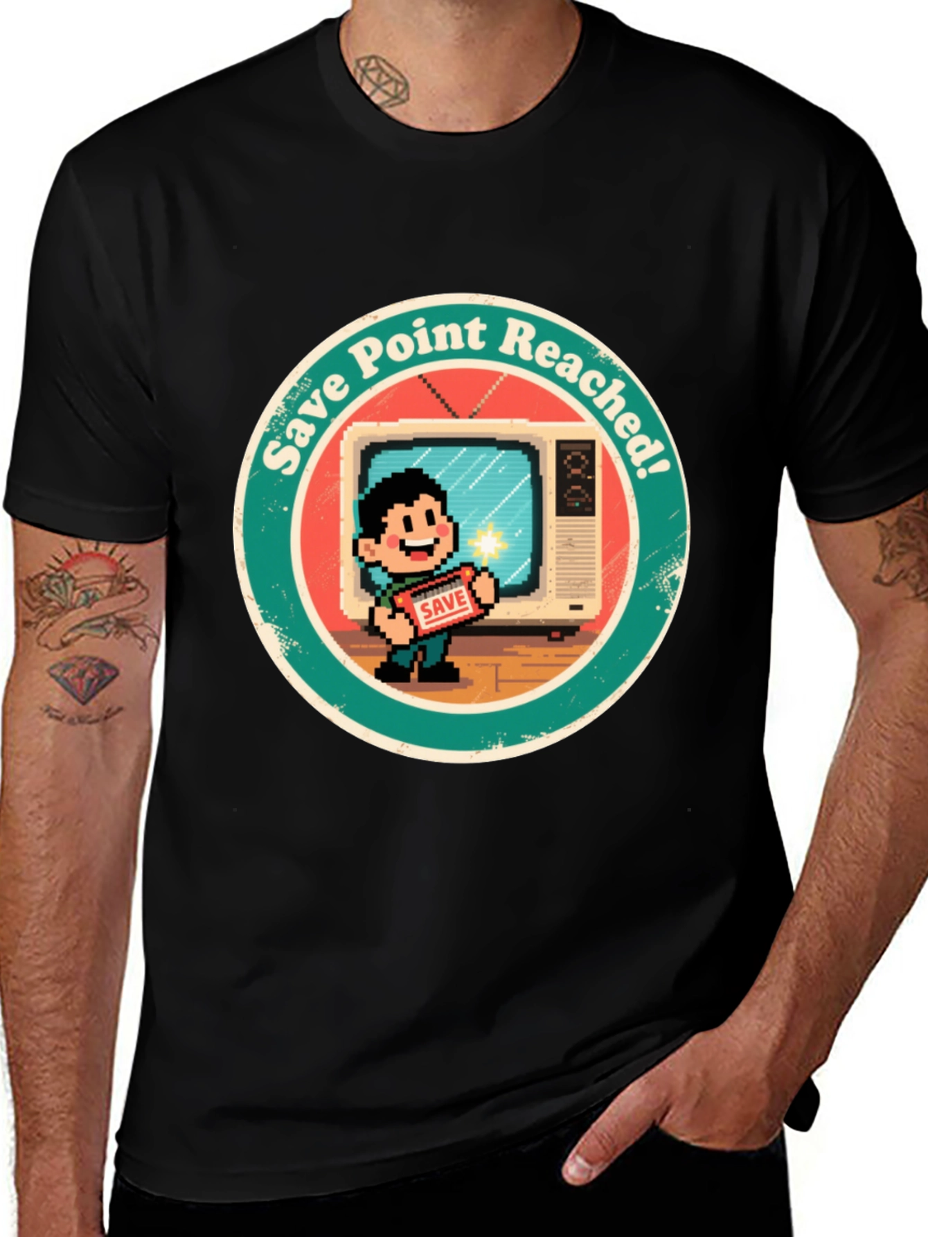 Variant 17 of Save Point Reached T-Shirt