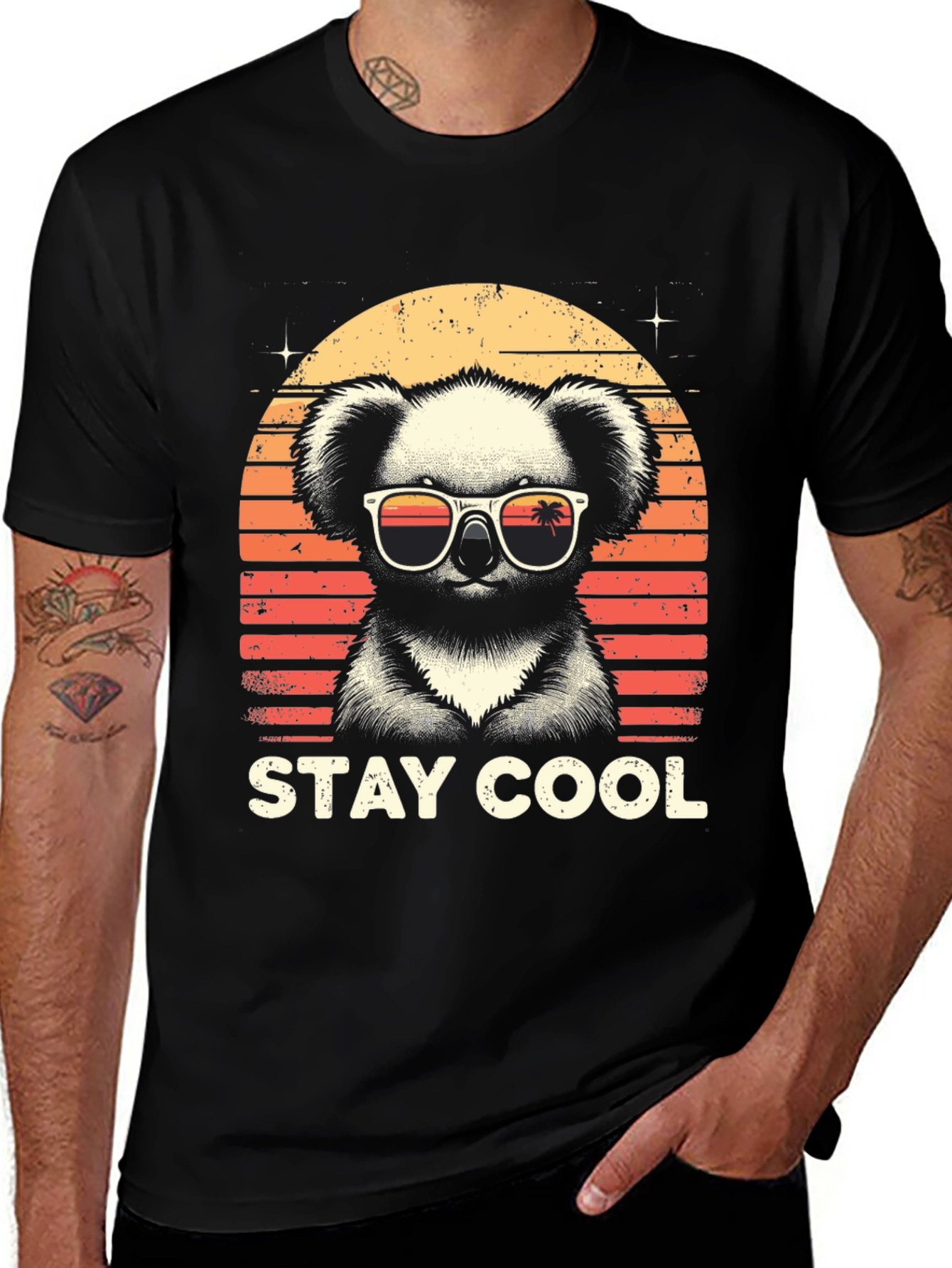 Variant 26 of Stay Cool Koala Graphic Tee