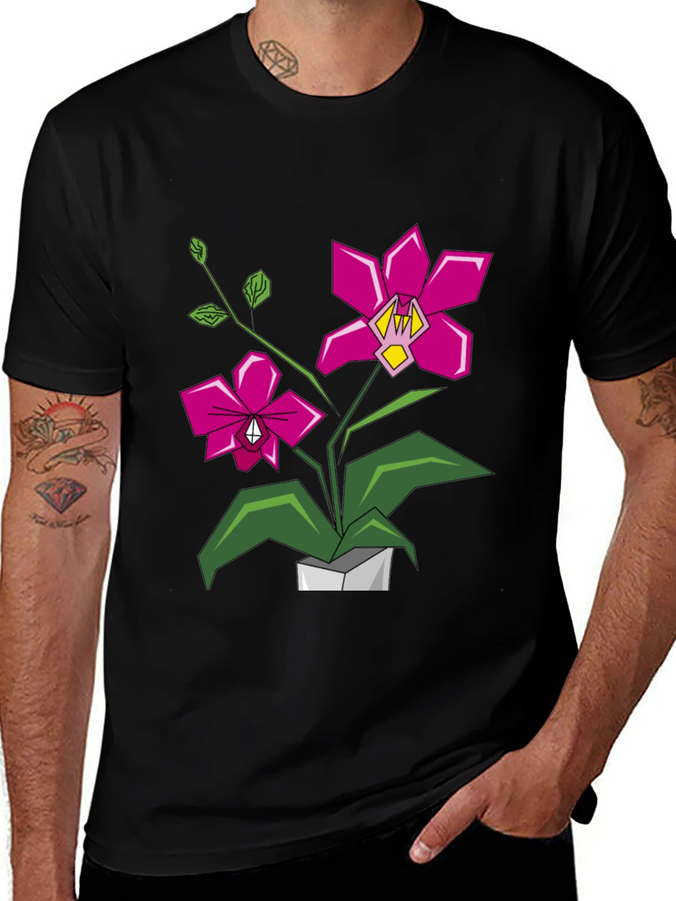 Orchid Graphic T-Shirt