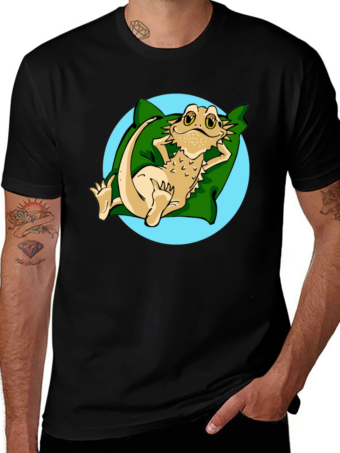 Variant 25 of Relaxed Bearded Dragon T-Shirt