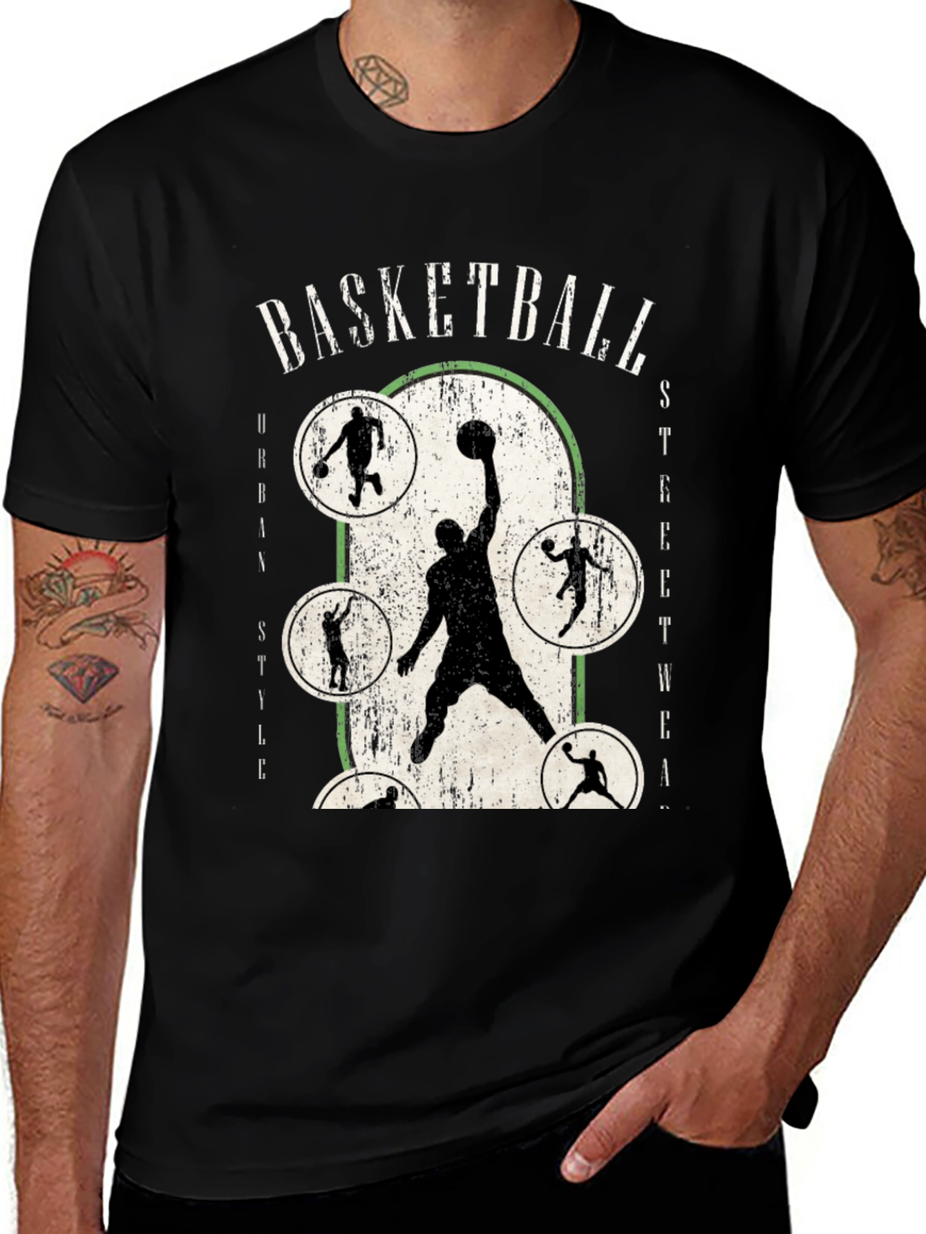 Variant 16 of Basketball Urban Style T-Shirt