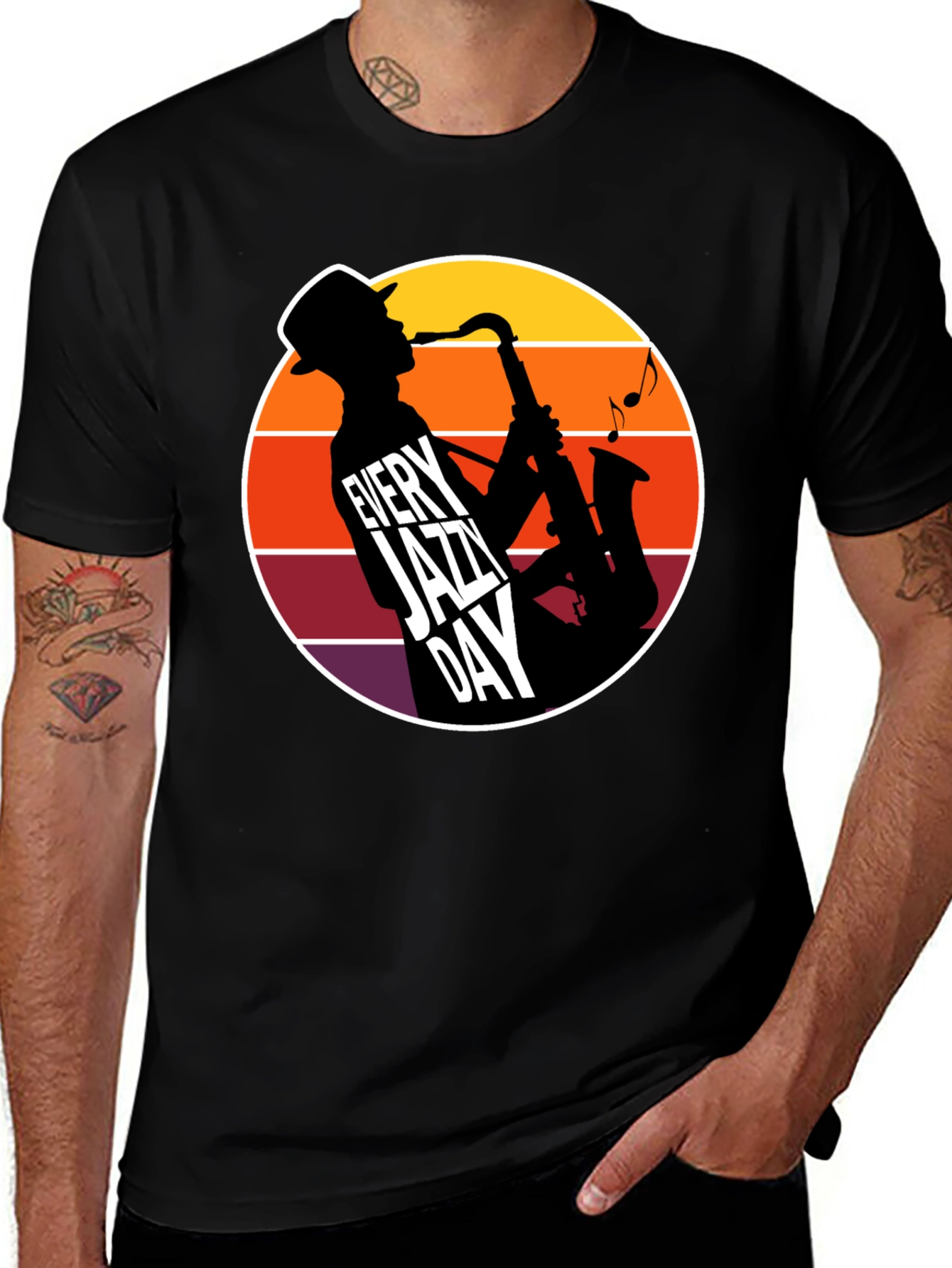 Variant 15 of Every Jazz Day T-Shirt - Music Lover Tee