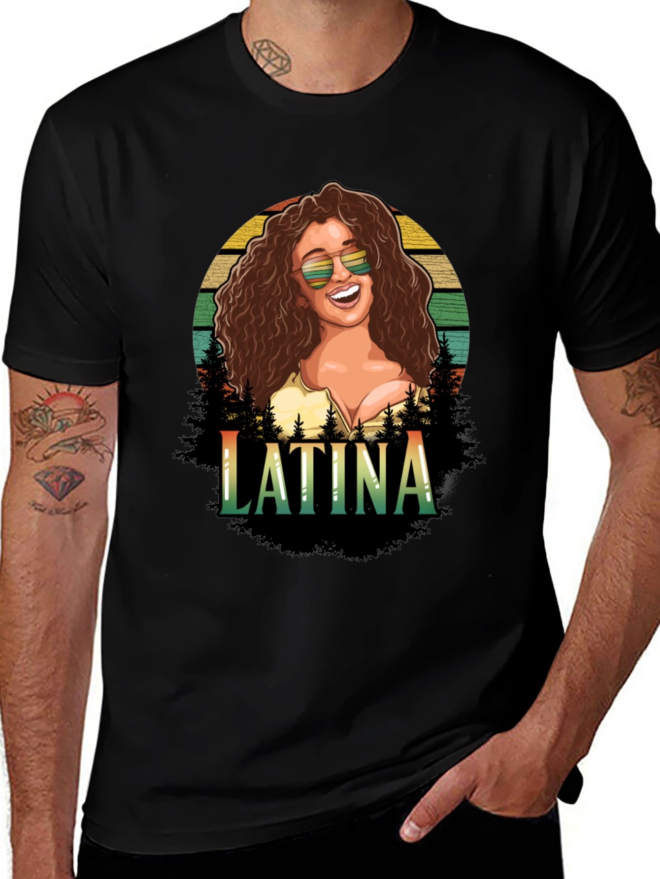 Latina Graphic T-Shirt - Women's Empowerment