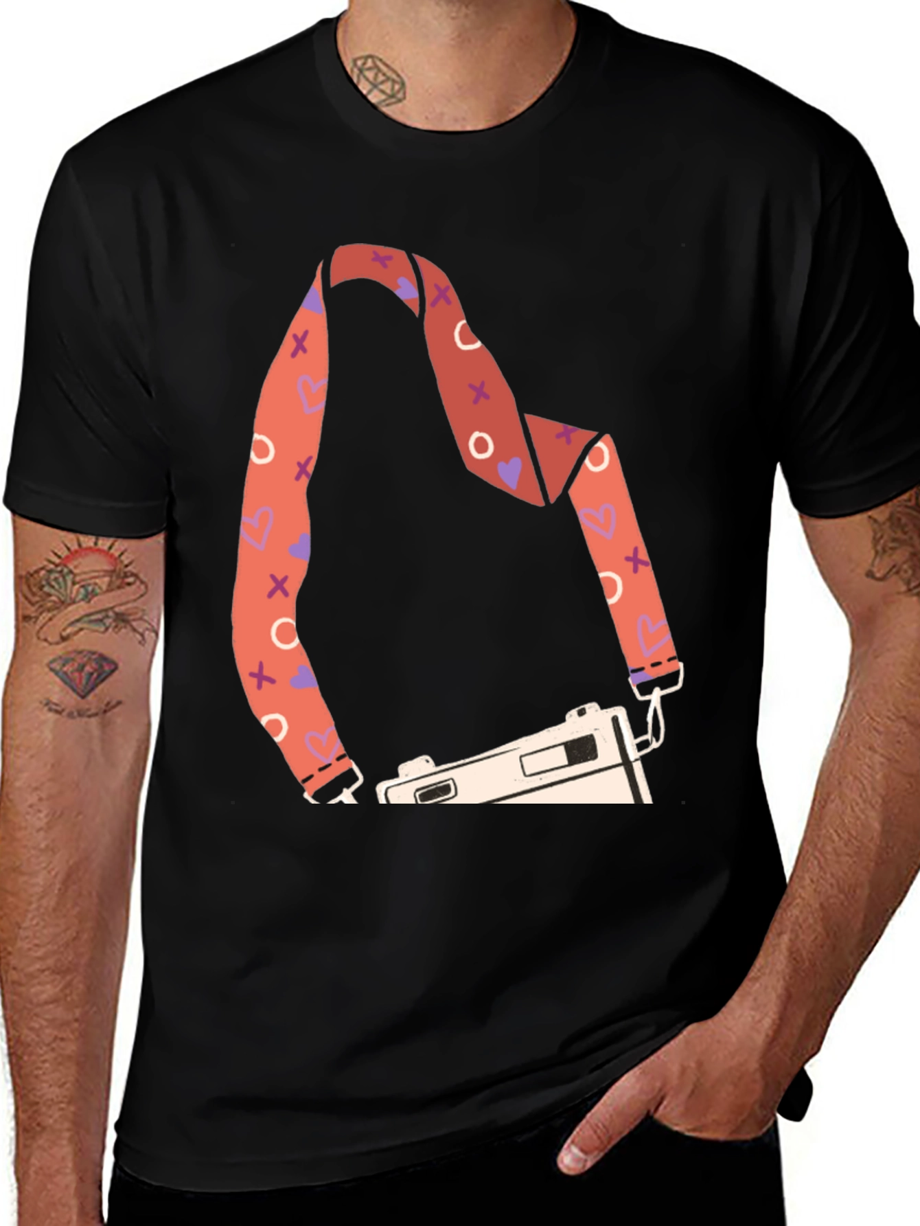 Variant 11 of Camera T-Shirt - Love & Photography