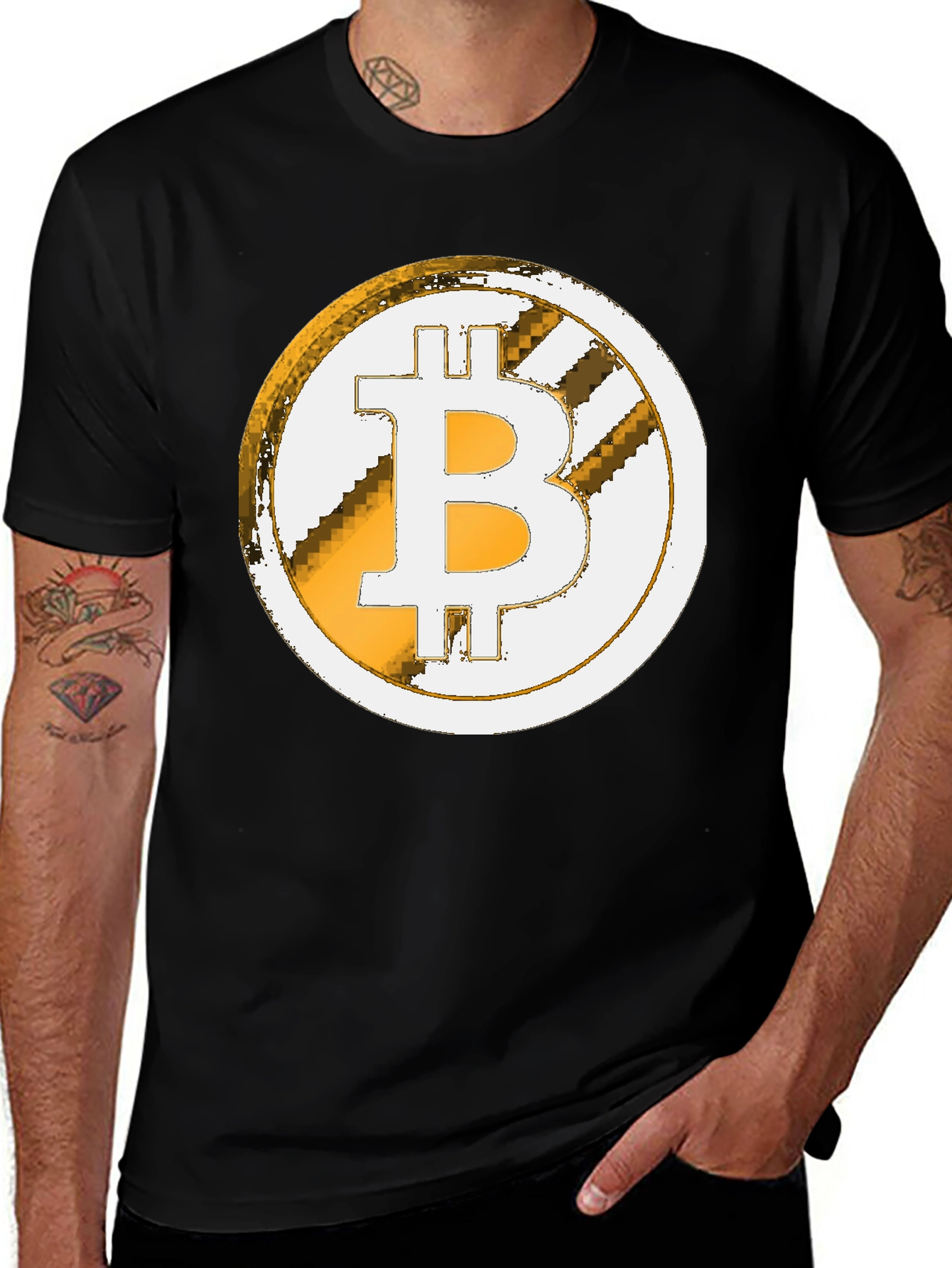 Bitcoin Graphic Tee - Crypto Currency Fan T-Shirt