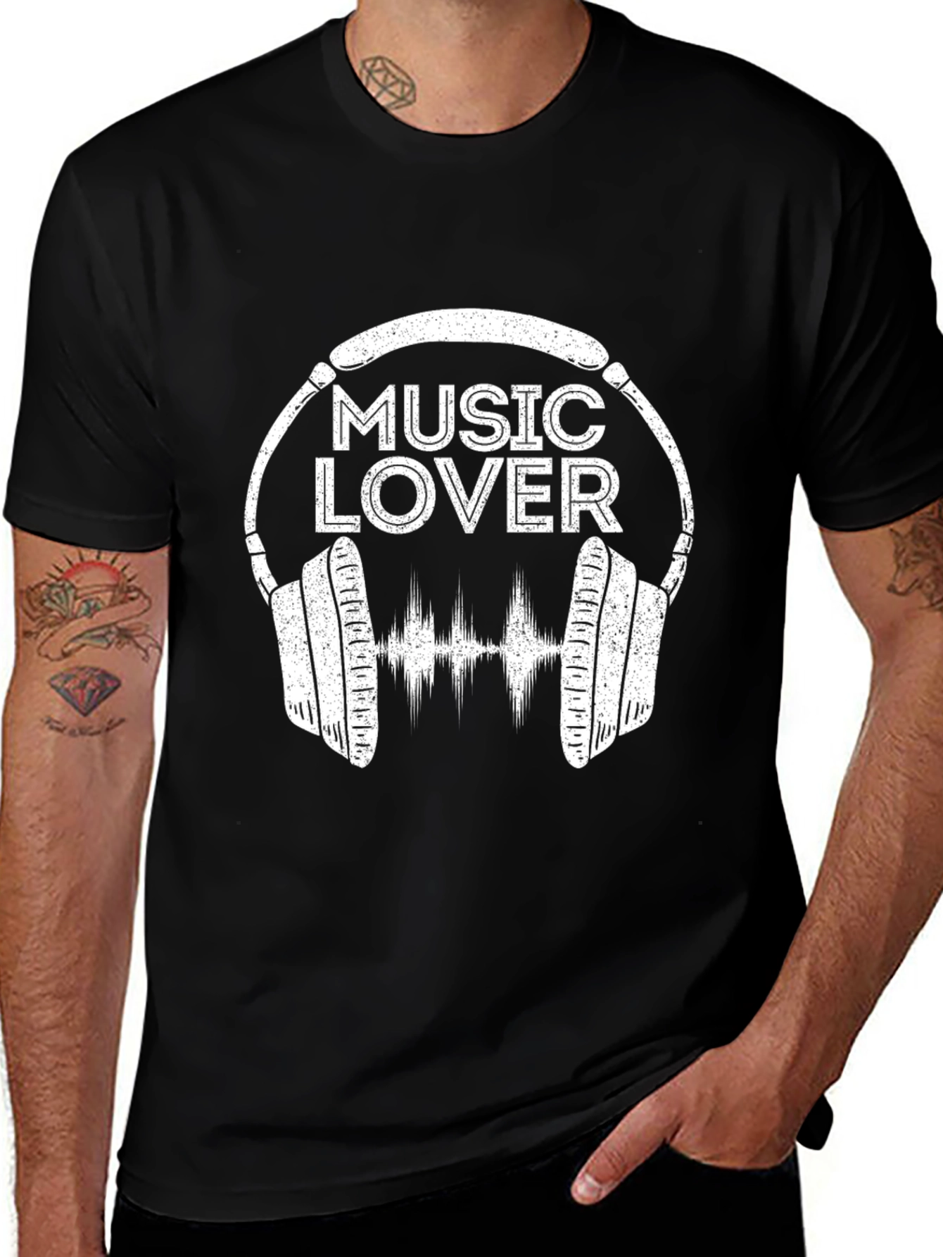Variant 3 of Music Lover Graphic Tee - Stylish Casual Shirt