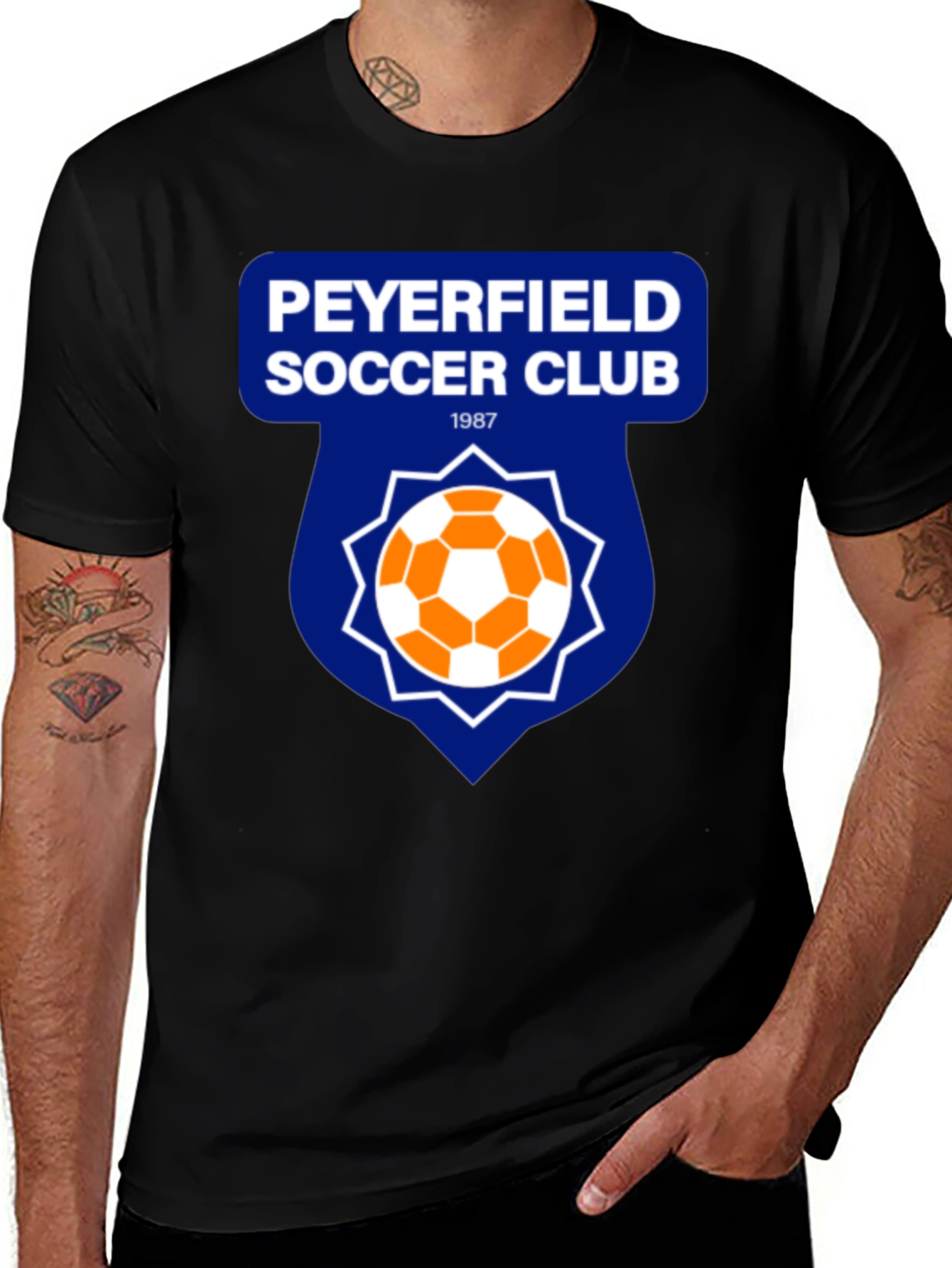 Variant 10 of Peyerfield Soccer Club 1987 Graphic T-Shirt