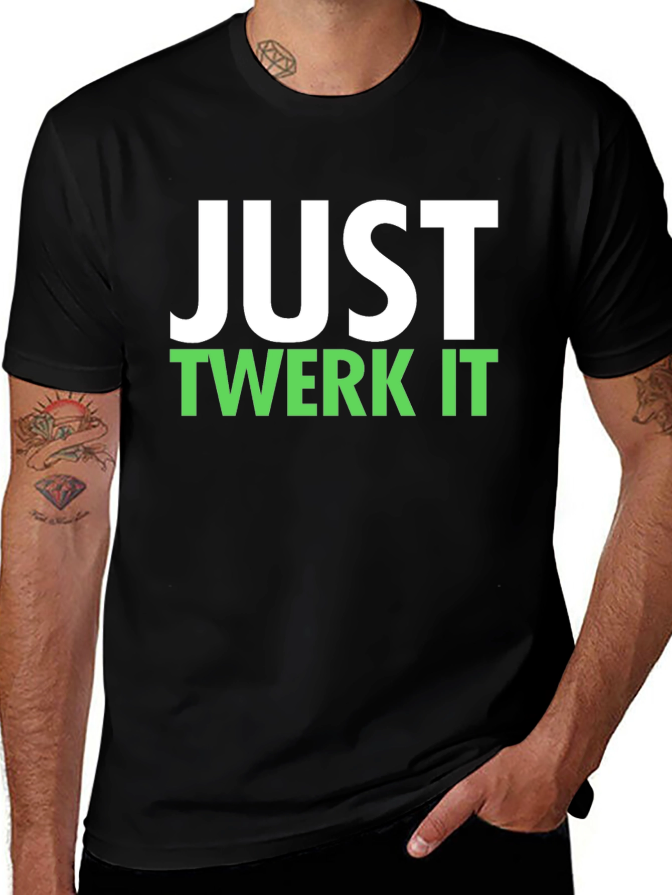 Variant 4 of Just Twerk It T-Shirt