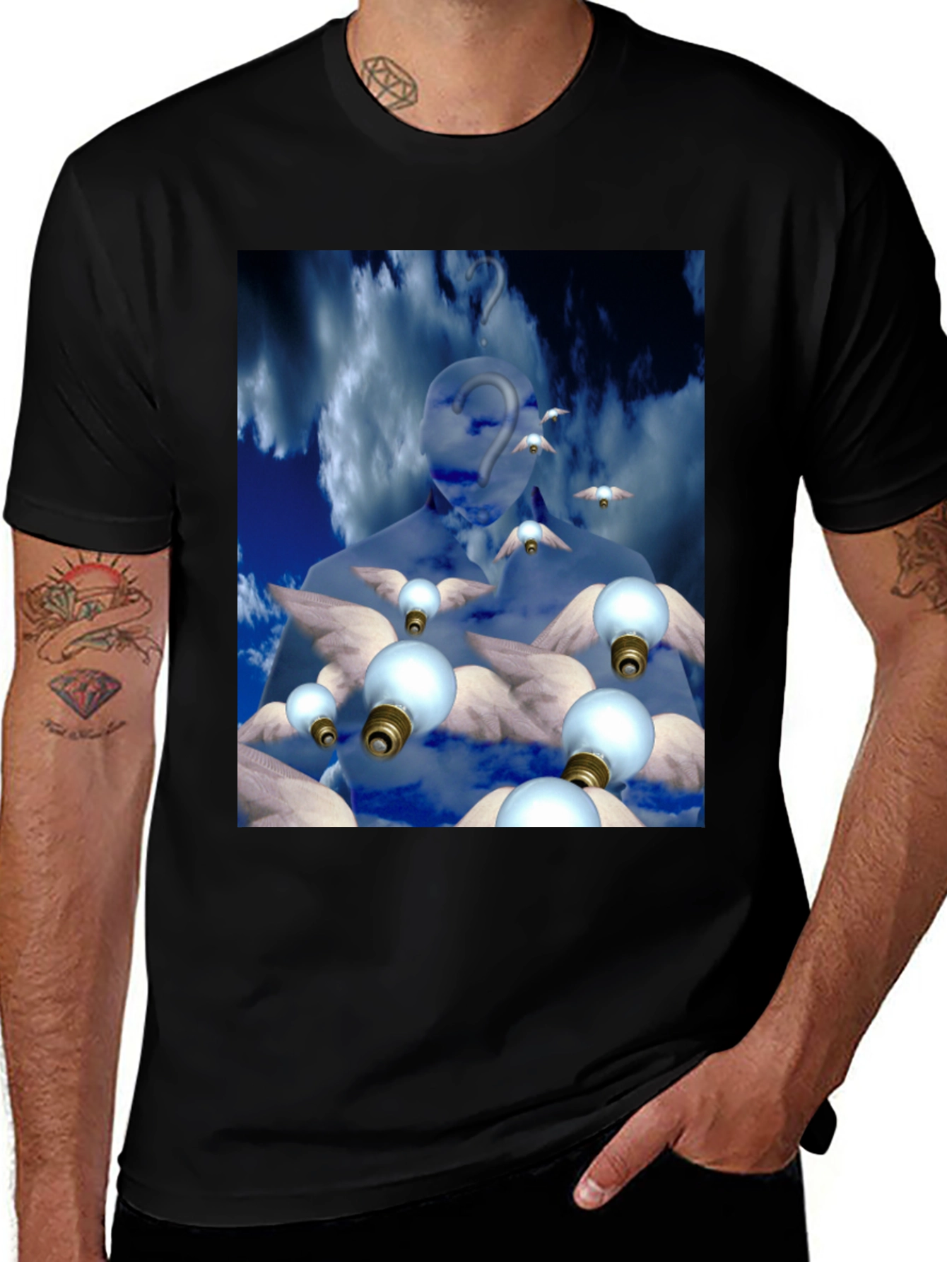Variant 2 of Surreal Dreamscape Graphic Tee