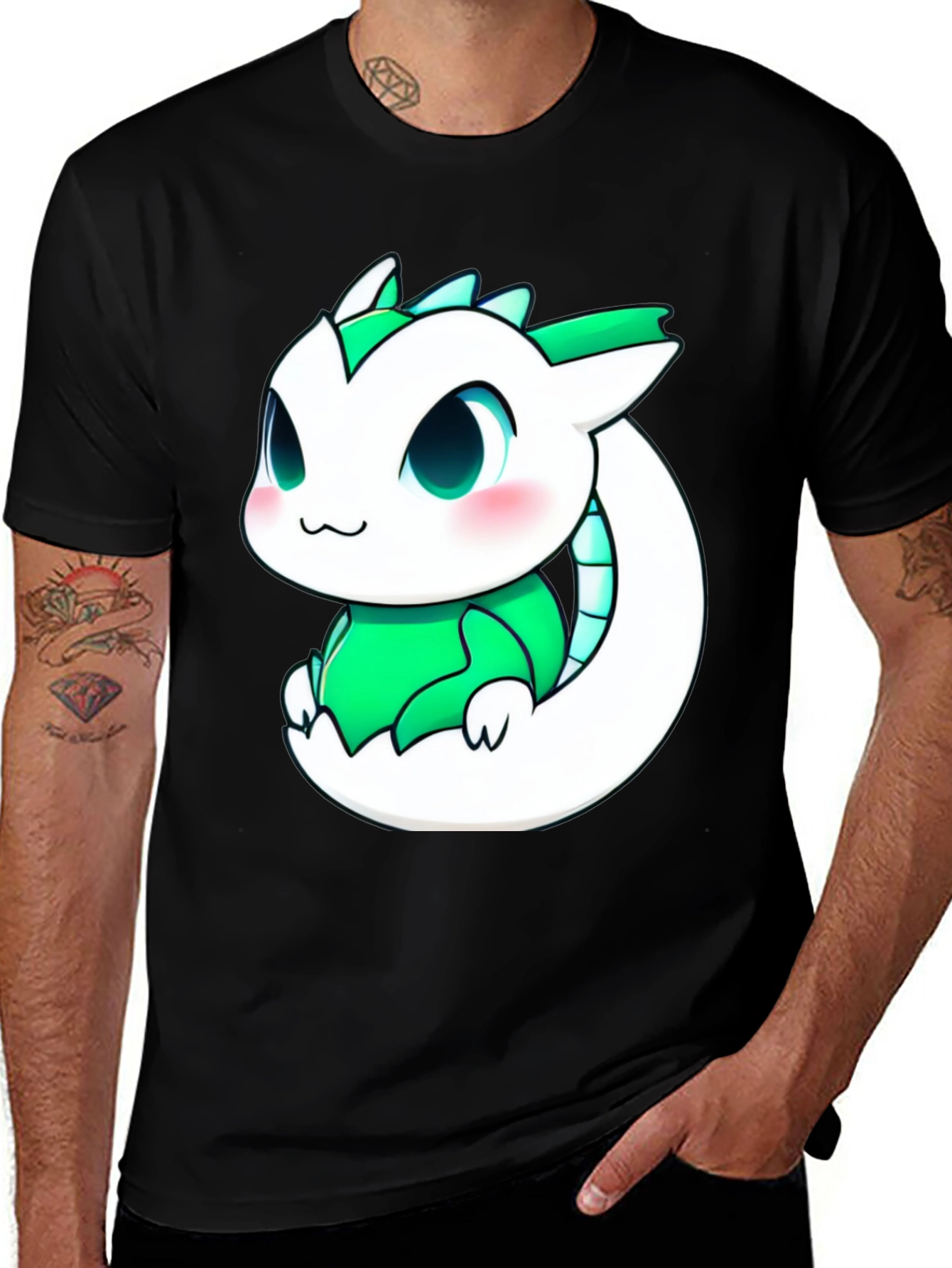 Variant 12 of Cute Dragon Graphic Tee