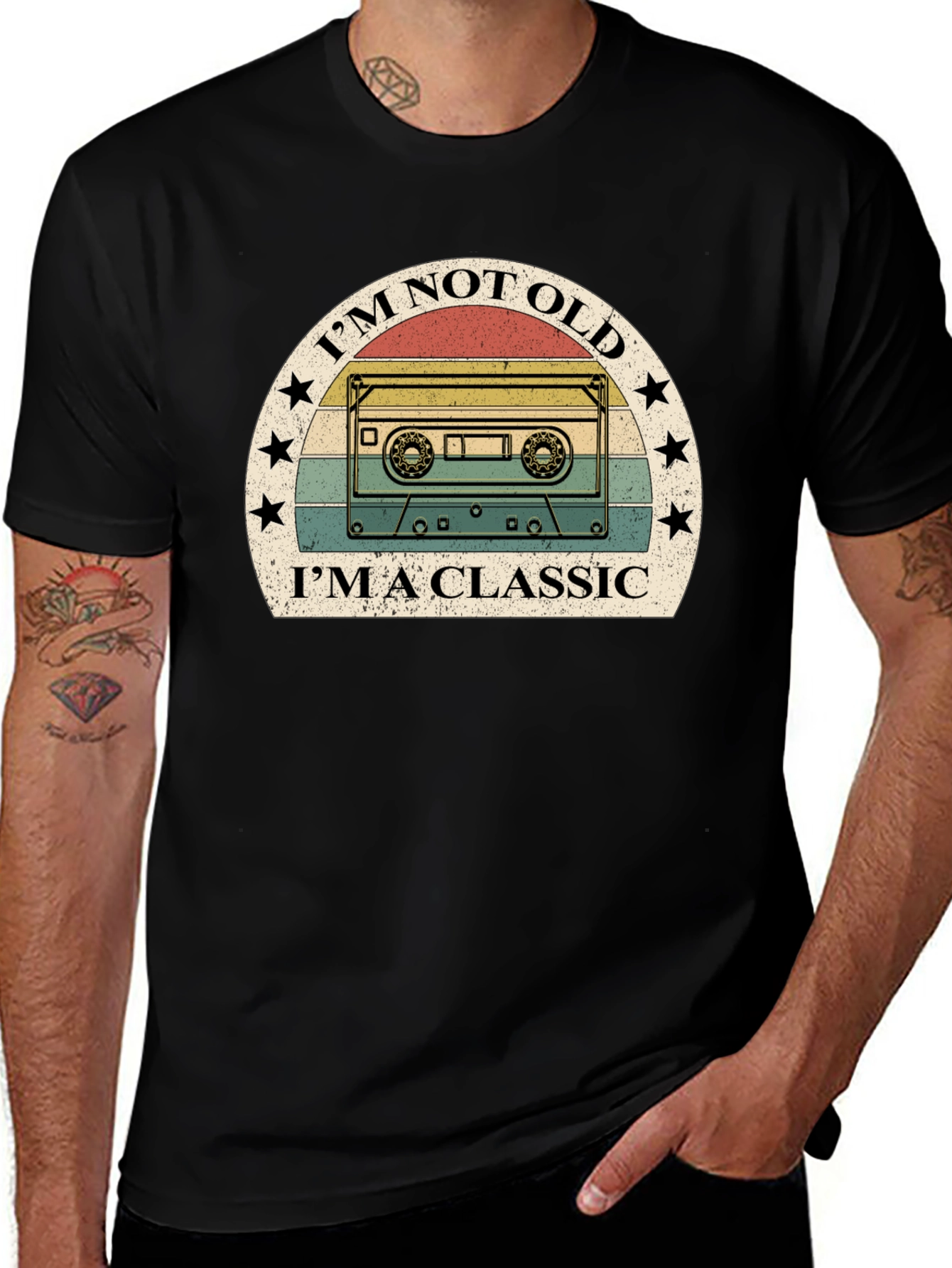 Variant 10 of I'm Not Old, I'm A Classic Cassette Tape T-Shirt