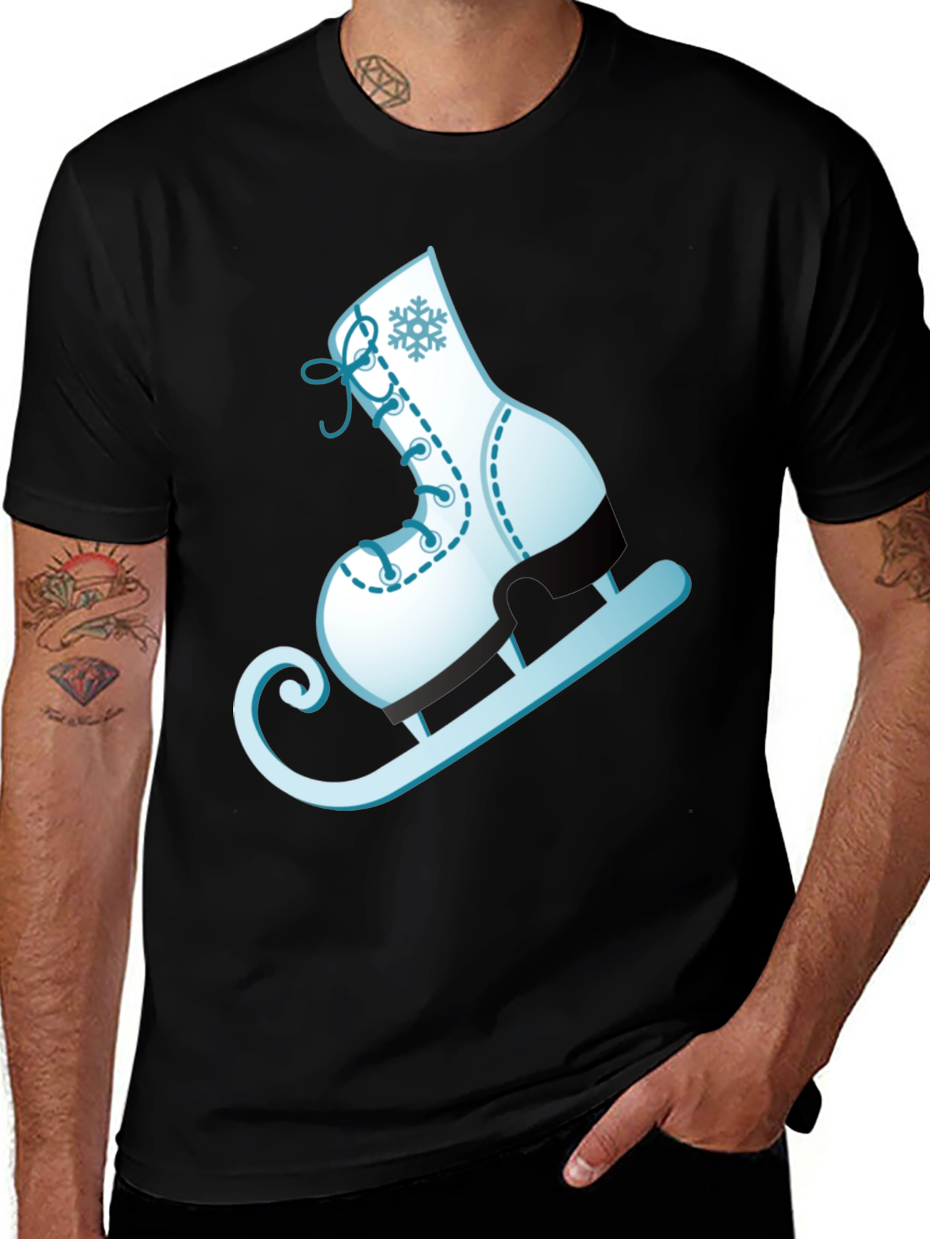 Skate T-Shirt - Winter Sports Tee