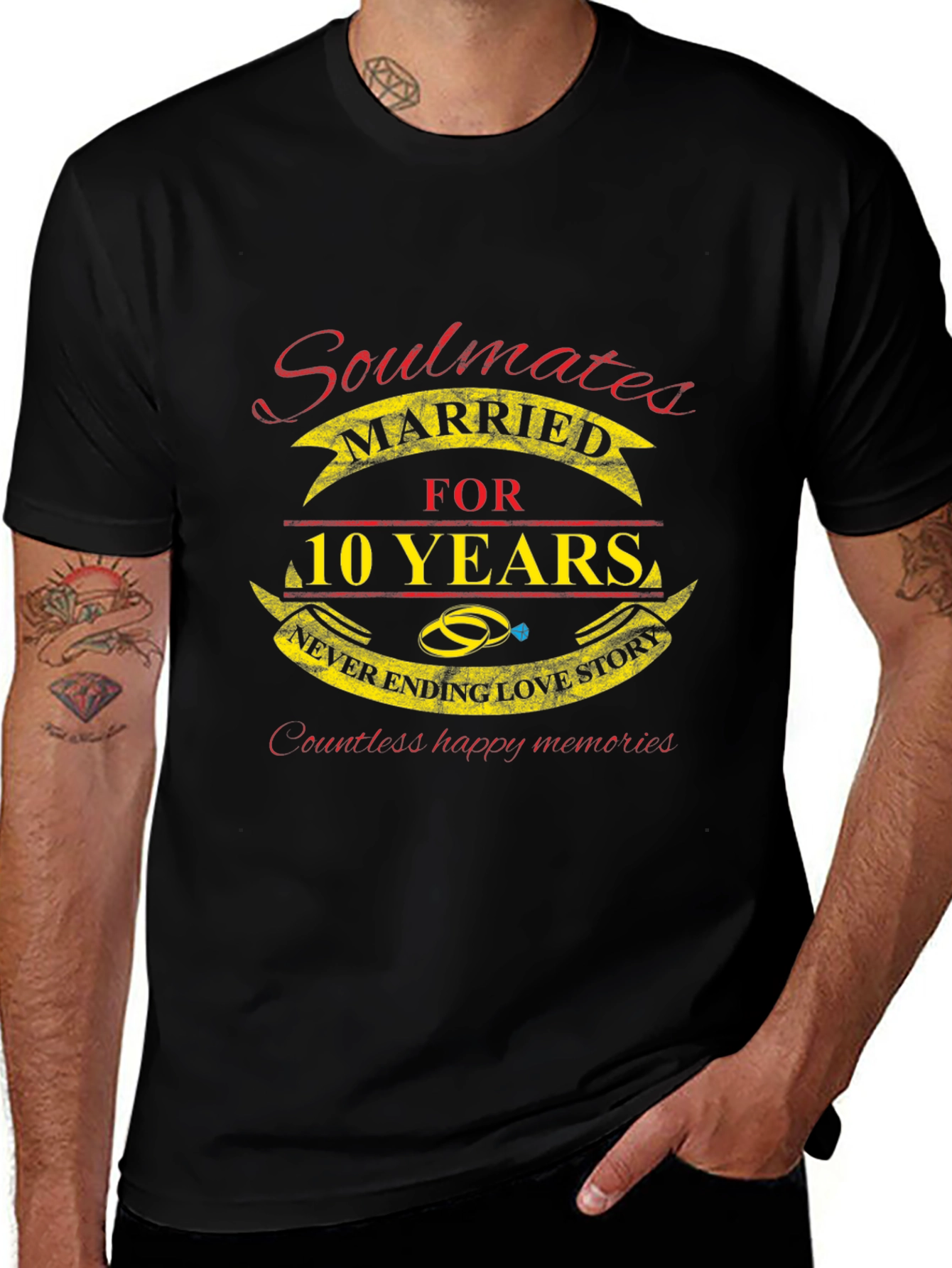 Variant 13 of 10th Anniversary Soulmates T-Shirt