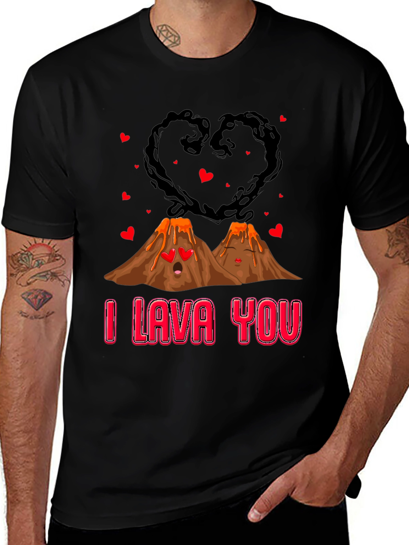 Variant 6 of I Lava You Valentine's Day T-Shirt