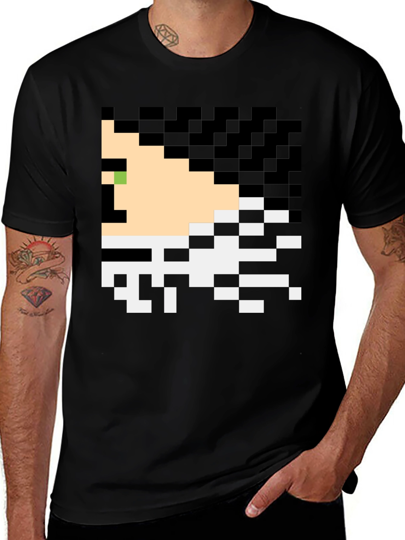 Variant 13 of Pixel Art T-Shirt: Retro Gaming Style