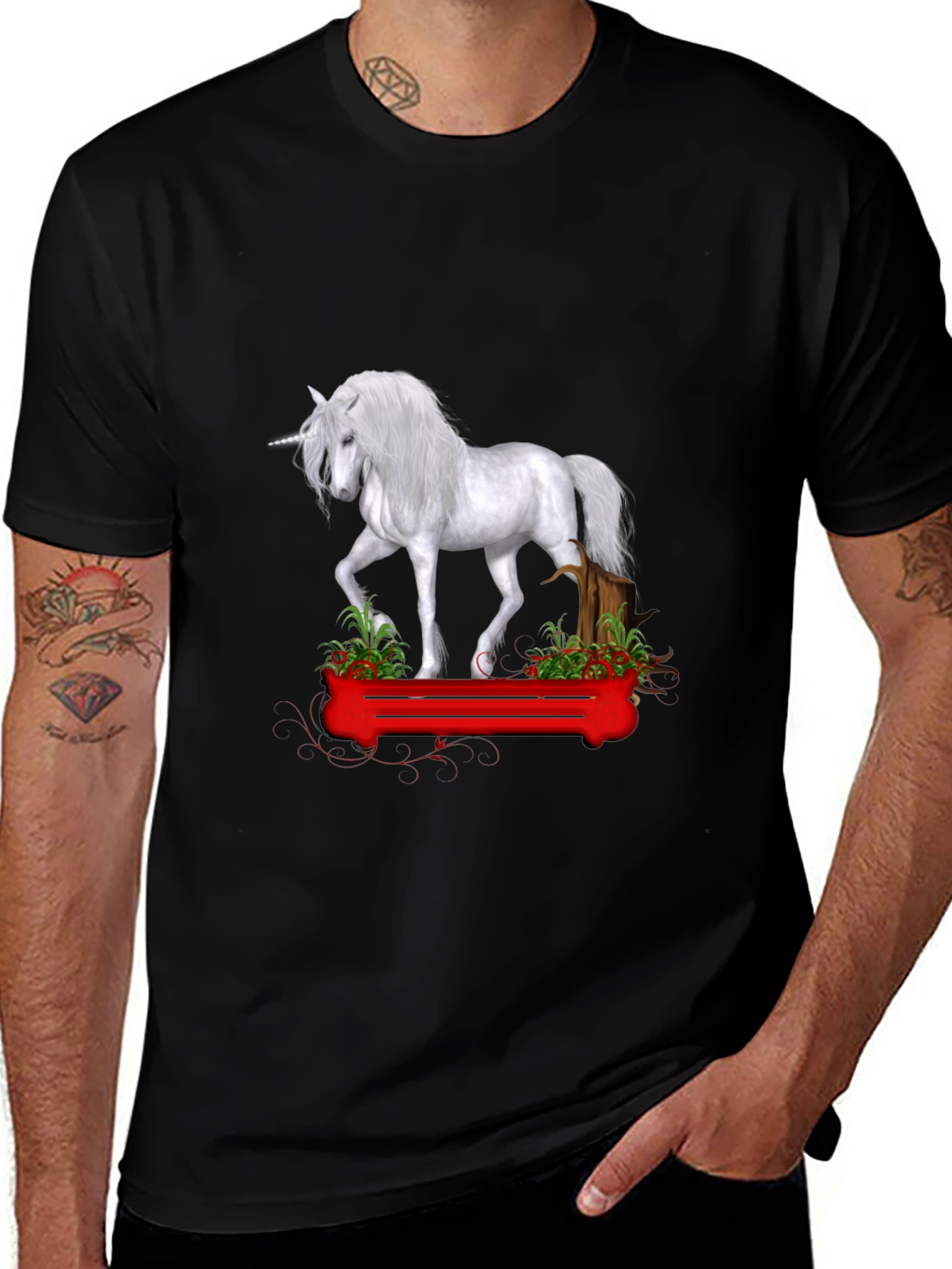 Variant 3 of Unicorn Graphic T-Shirt