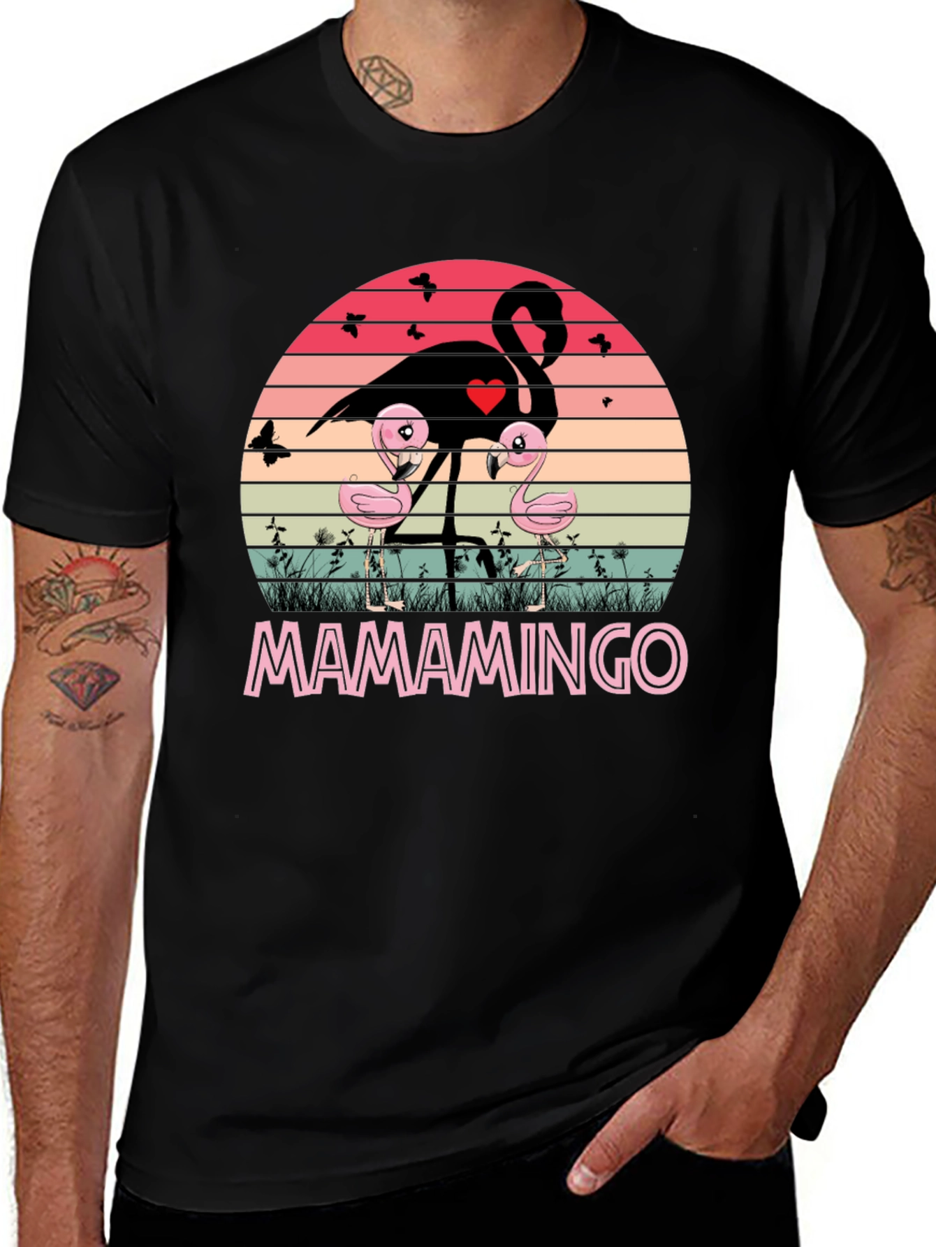 Variant 4 of MAMAMINGO Graphic Tee - Fun Family T-Shirt