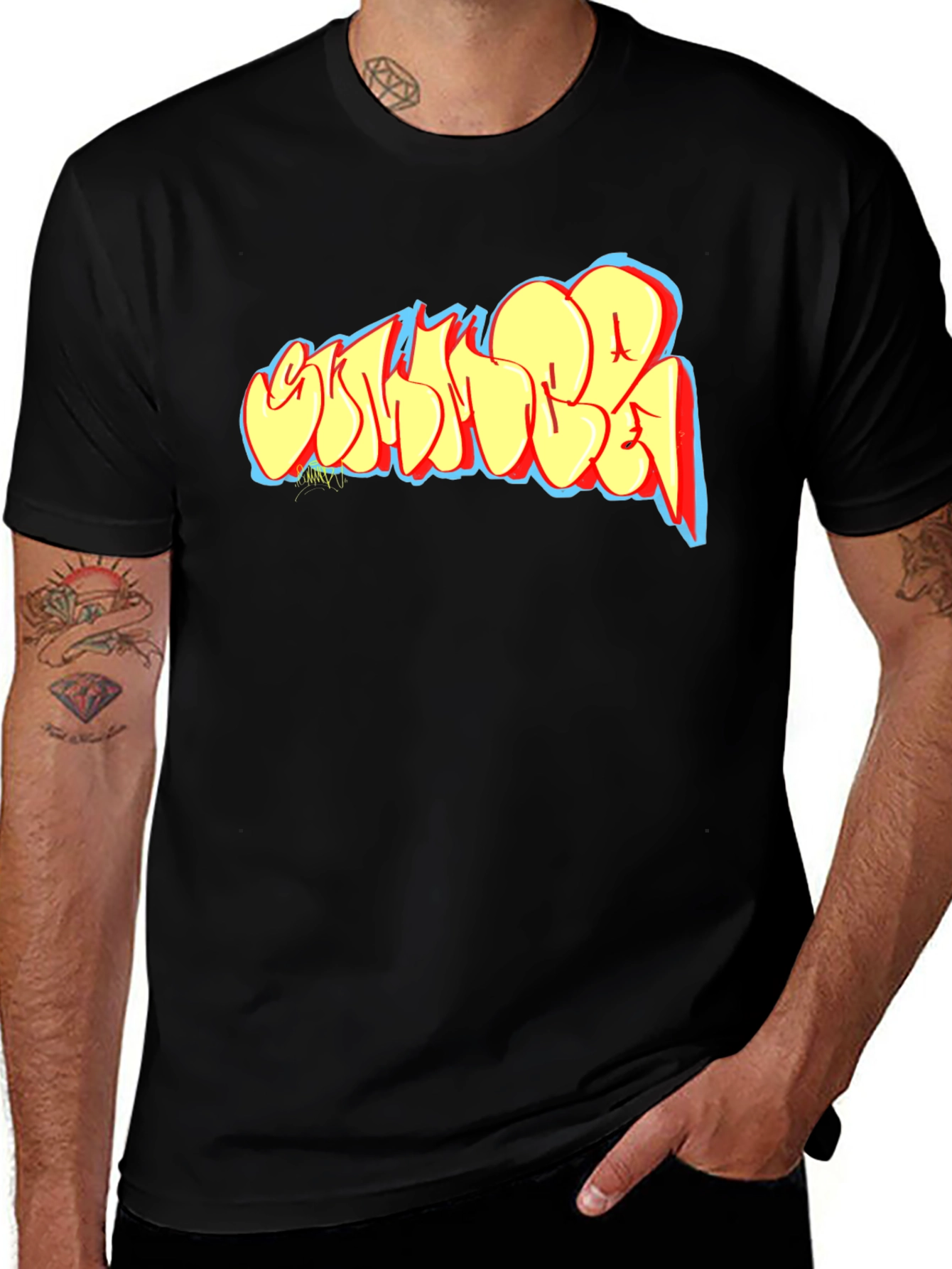 Variant 25 of Urban Graphic Tee - Bold Street Style