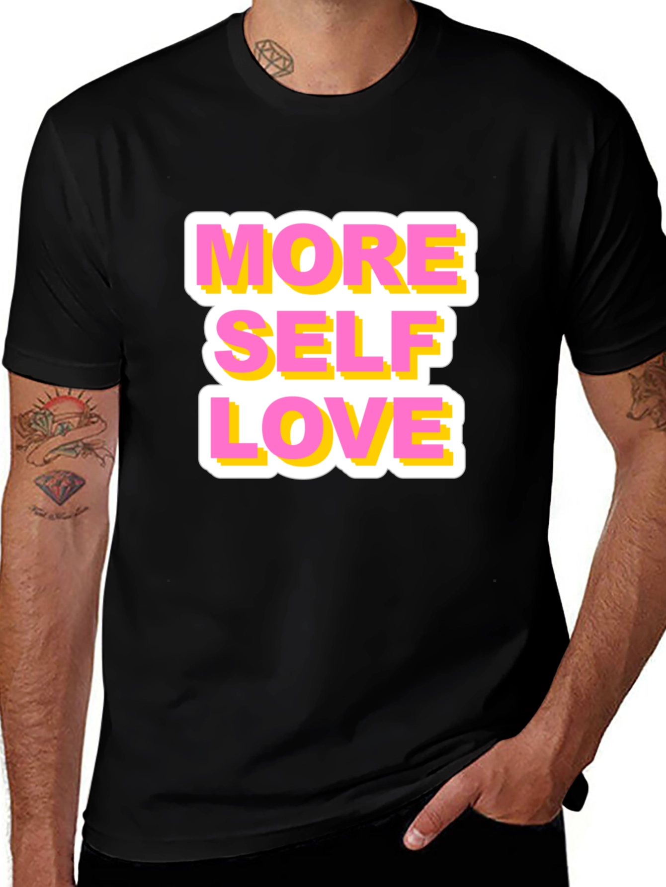 Variant 18 of More Self Love Graphic T-Shirt