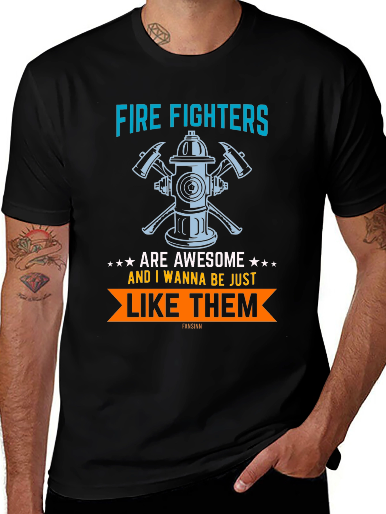 Variant 22 of Firefighters are Awesome T-Shirt