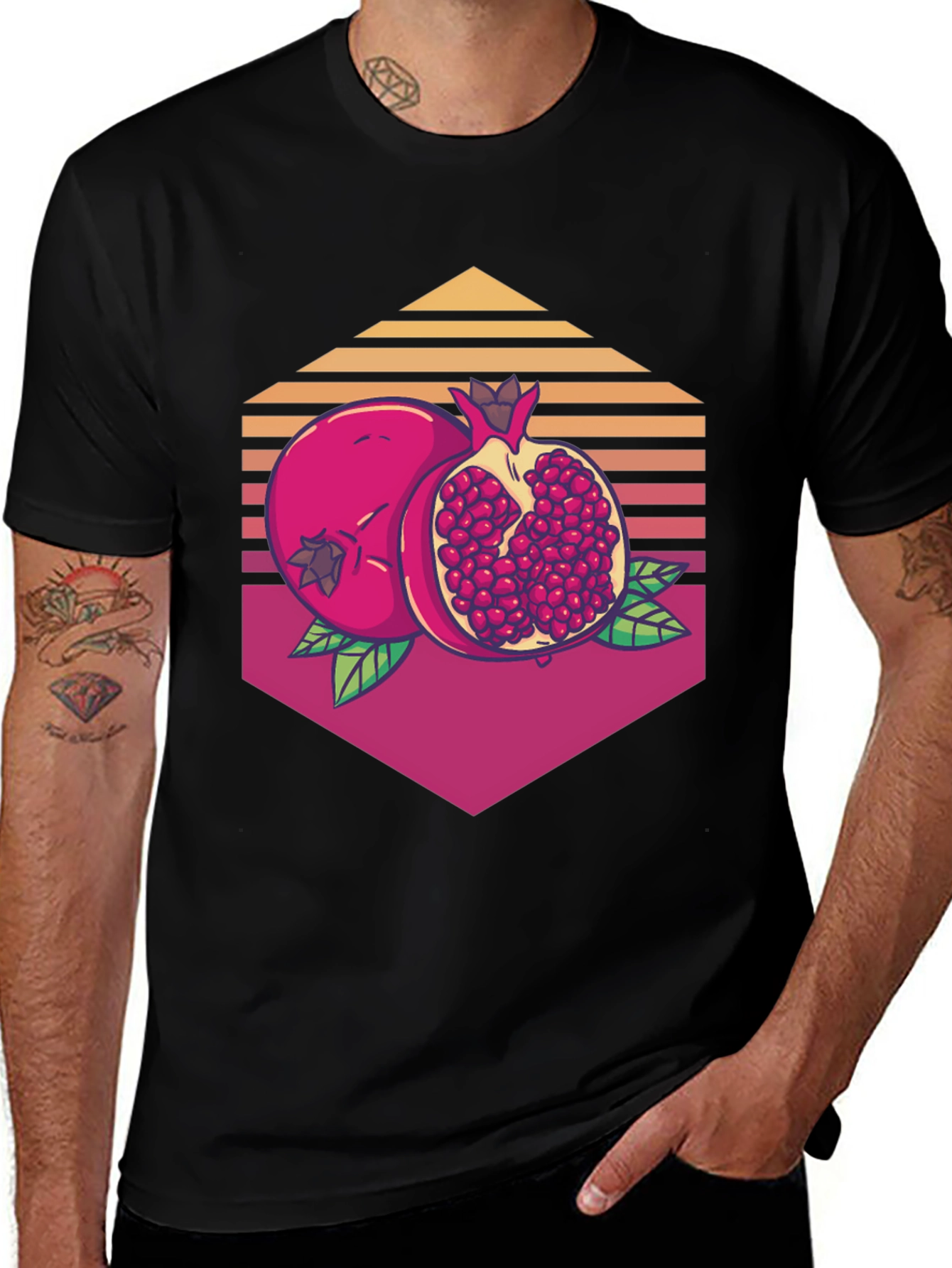 Variant 18 of Pomegranate Graphic T-Shirt