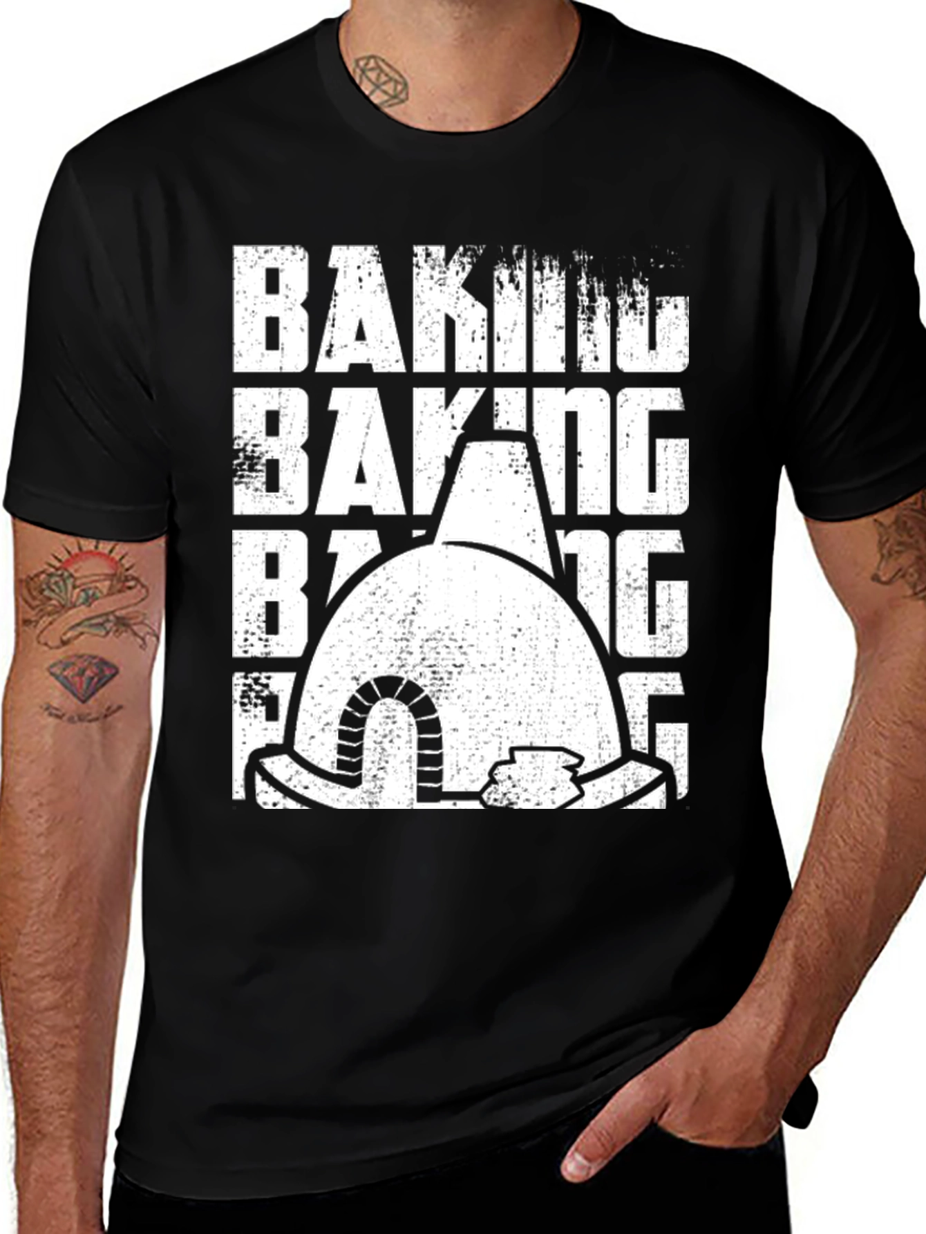 Variant 14 of Baking Oven Graphic Tee - Baker's Delight
