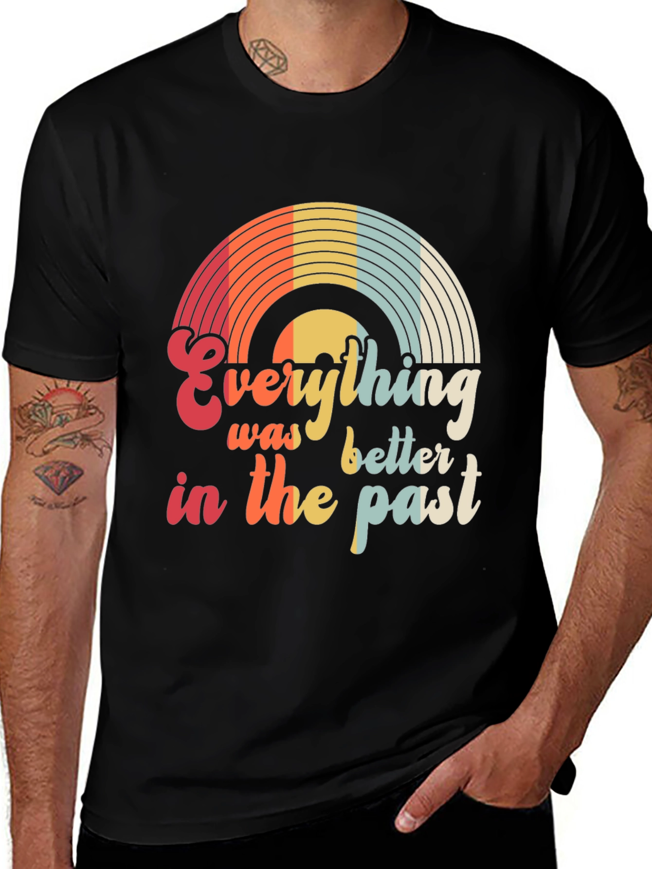 Retro Graphic Tee - Everything Was Better